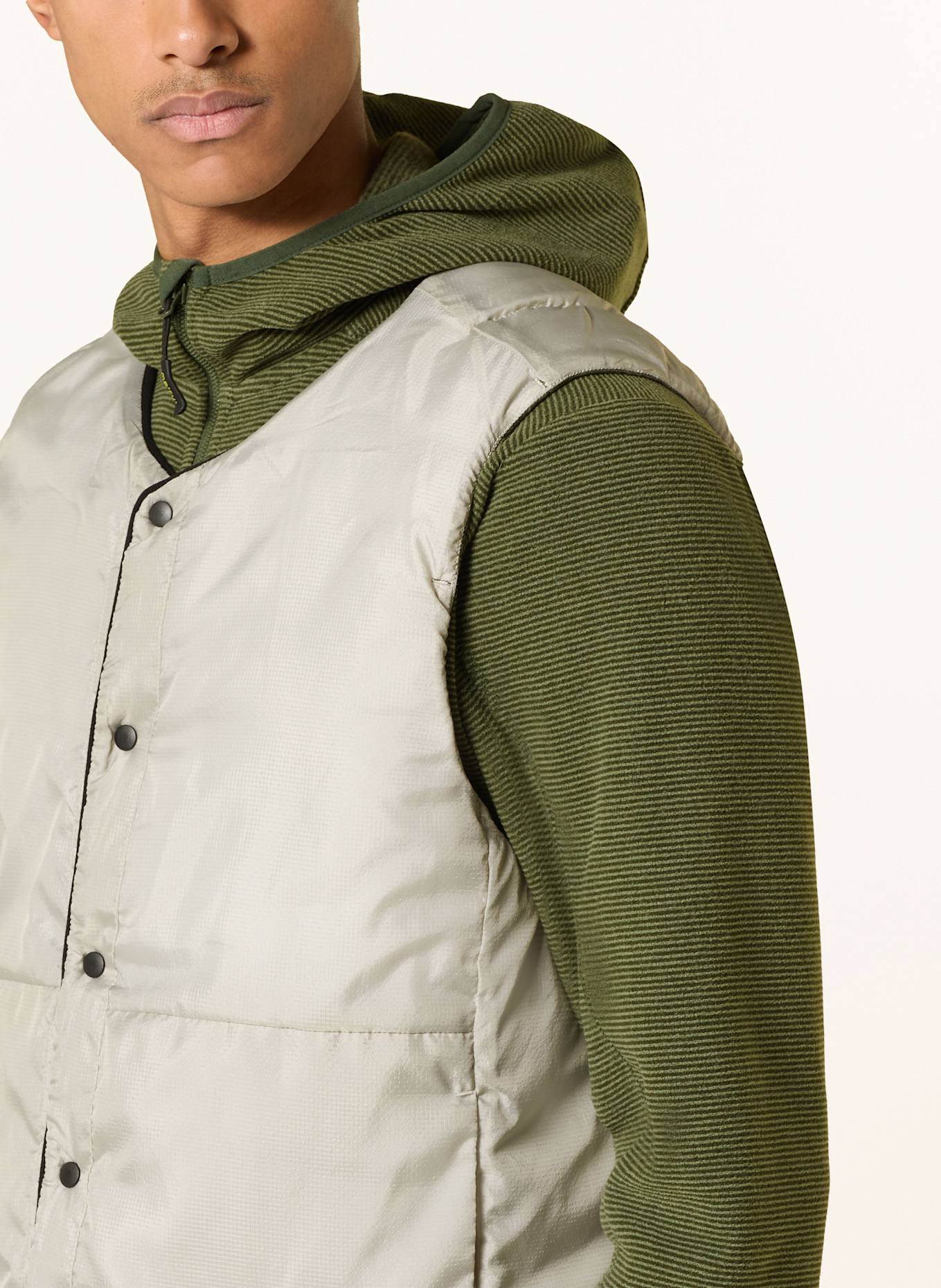 me°ru' Steppweste MANGUALDE: KHAKI