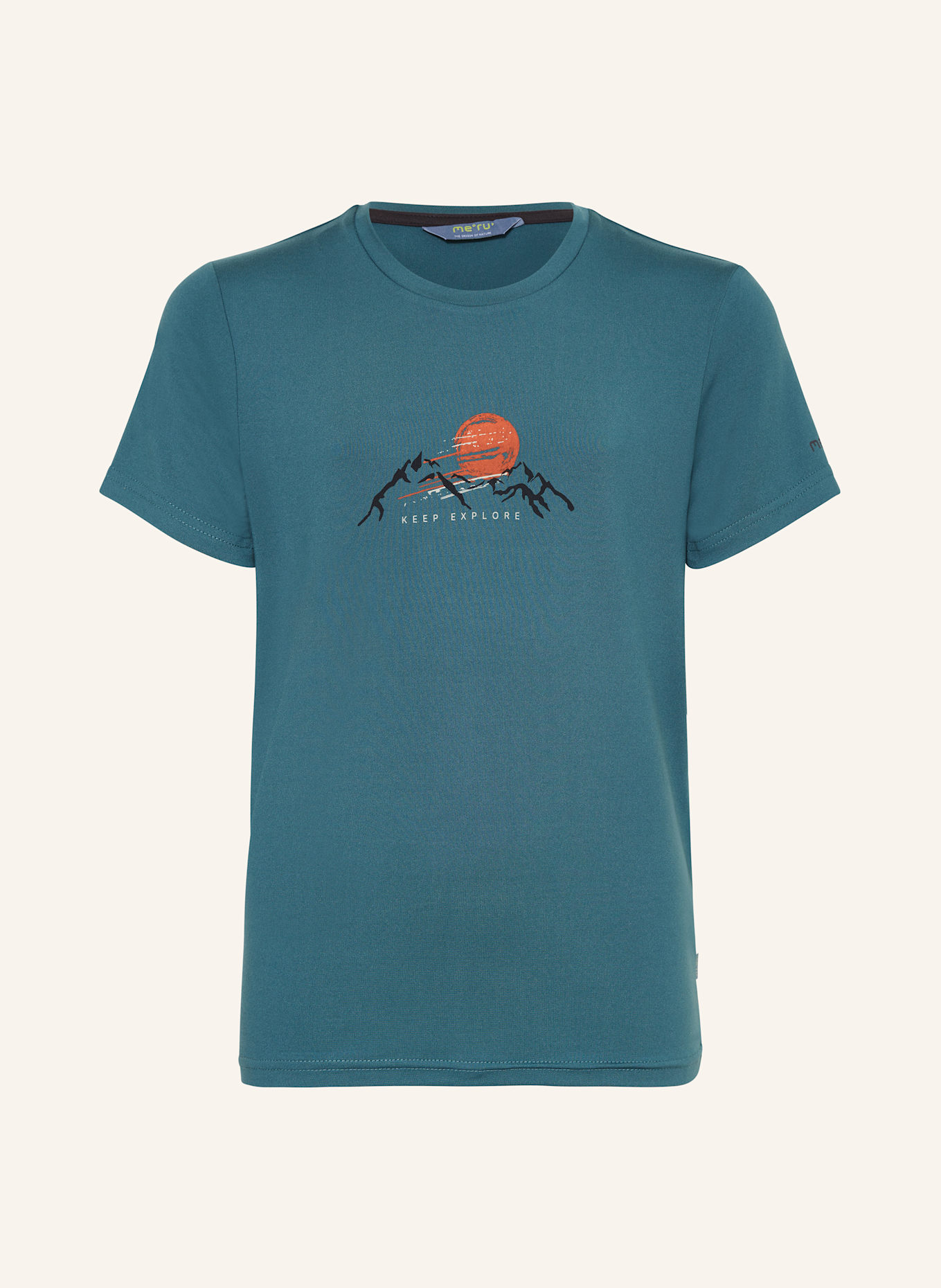 me°ru' T-Shirt LOS ANDES: PETROL