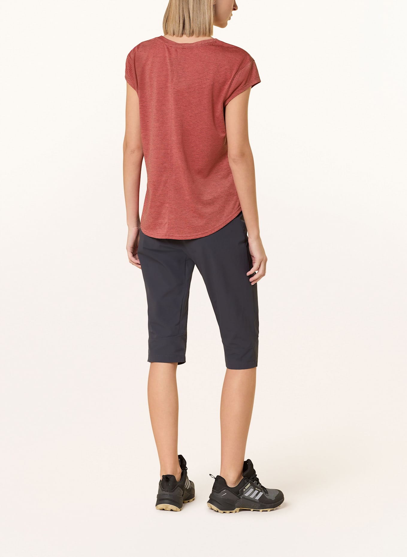 me°ru' T-shirt RUNDU: LIGHT RED