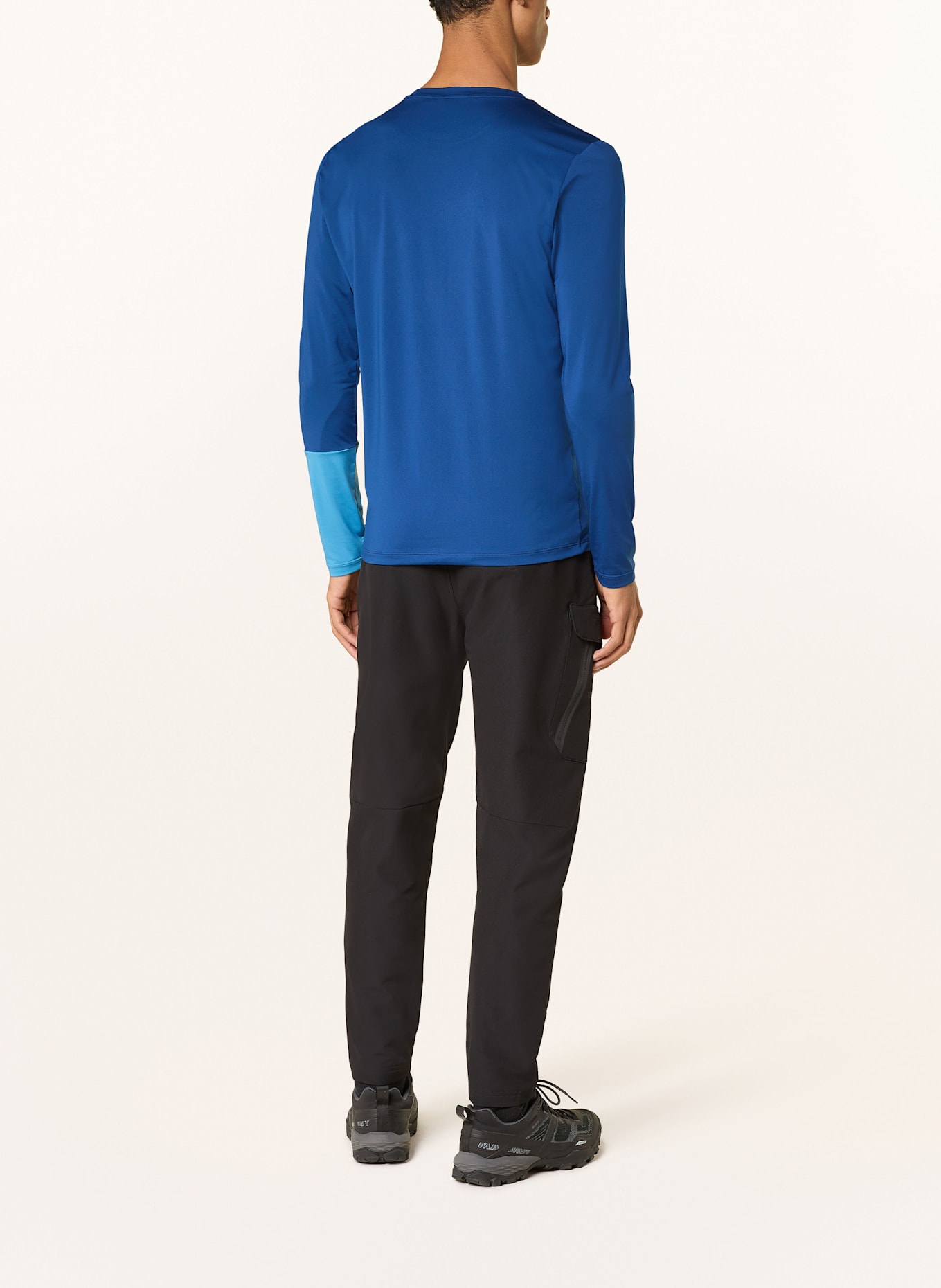 me°ru' T-Shirt KROONSTAD: DUNKELBLAU / HELLBLAU