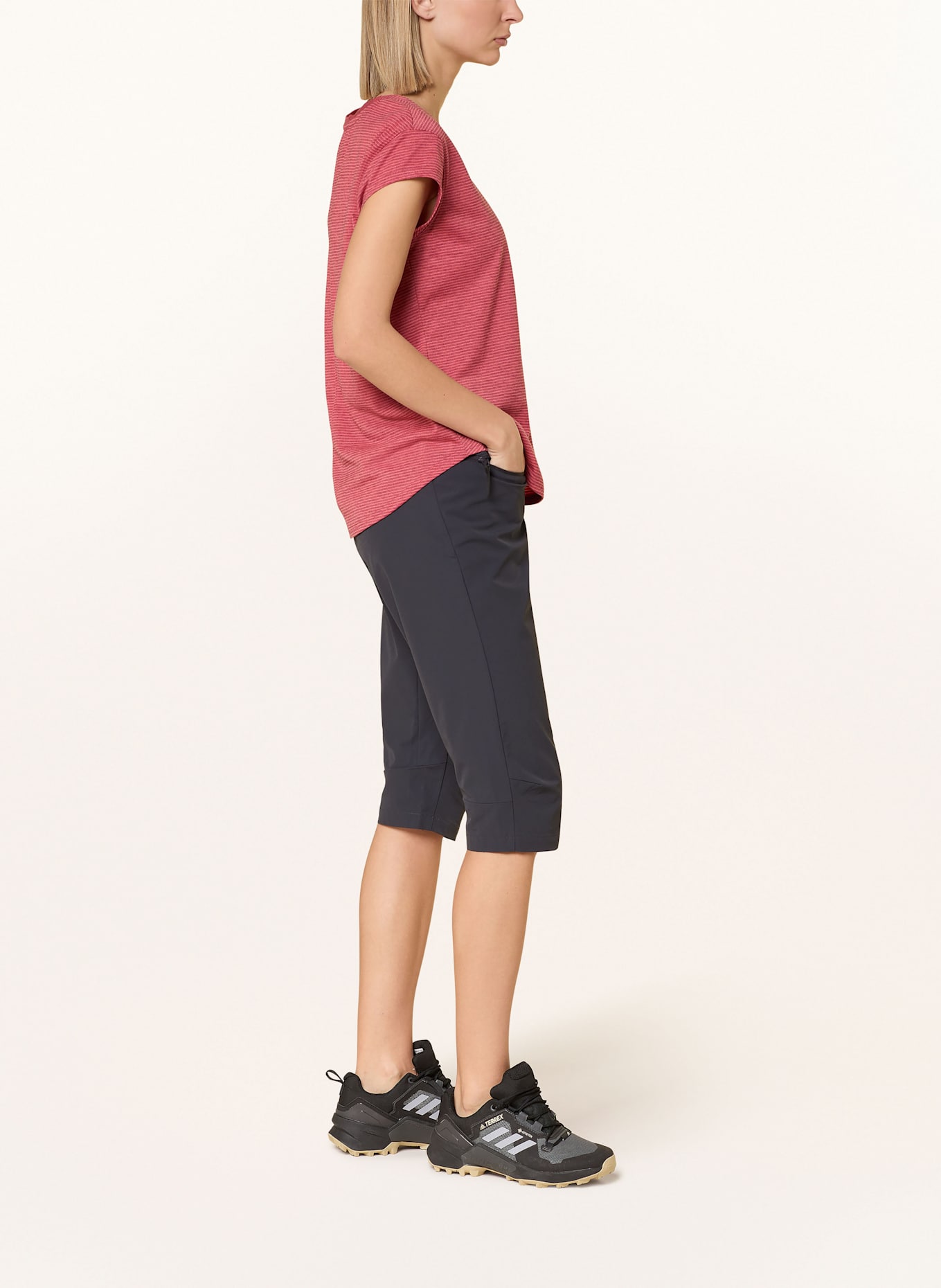 me°ru' 3/4-Trekkinghose MAIDENHEAD: DUNKELGRAU