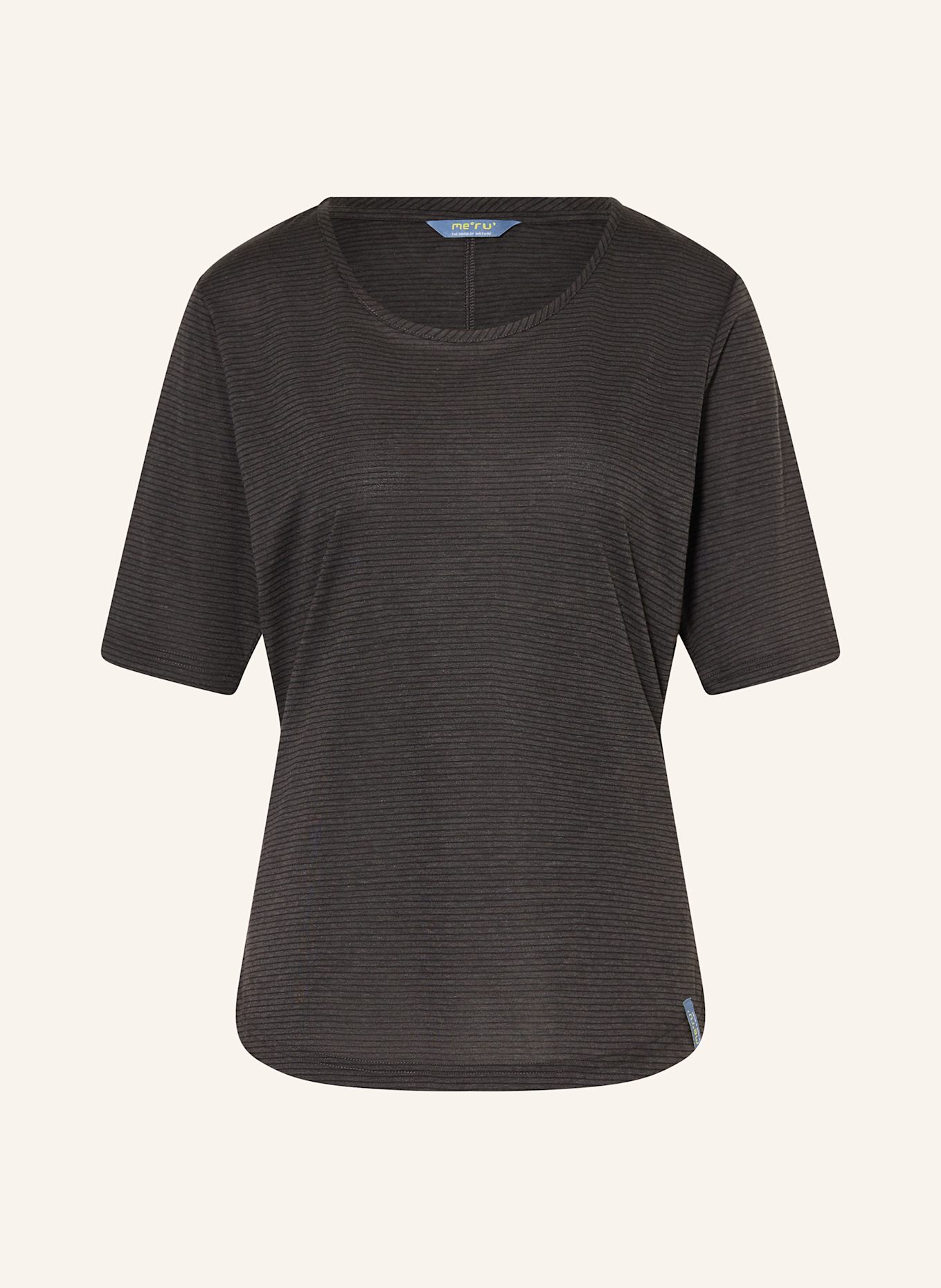 me°ru' T-Shirt RUNDU: DUNKELGRAU