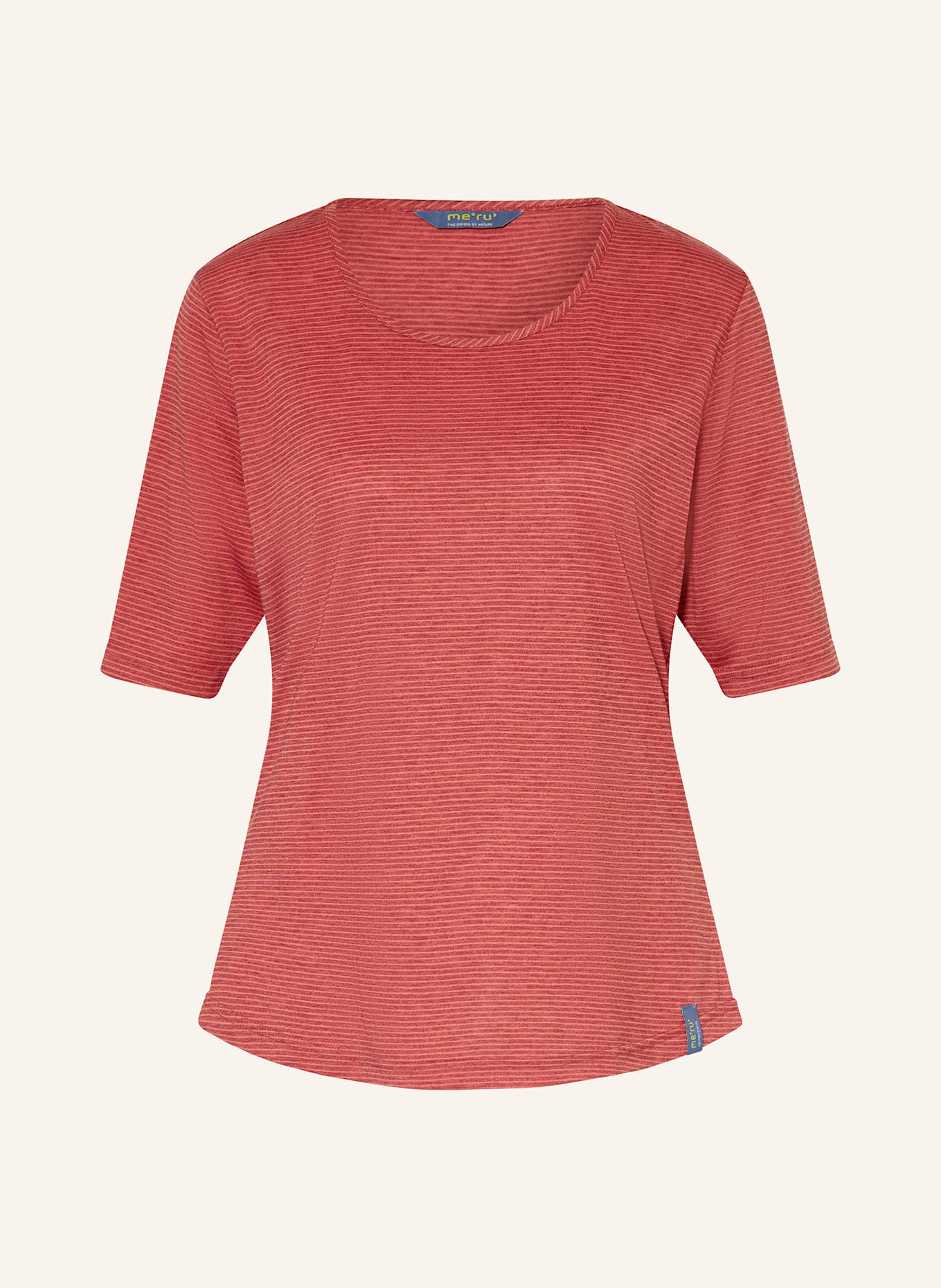 me°ru' T-Shirt RUNDU: HELLROT