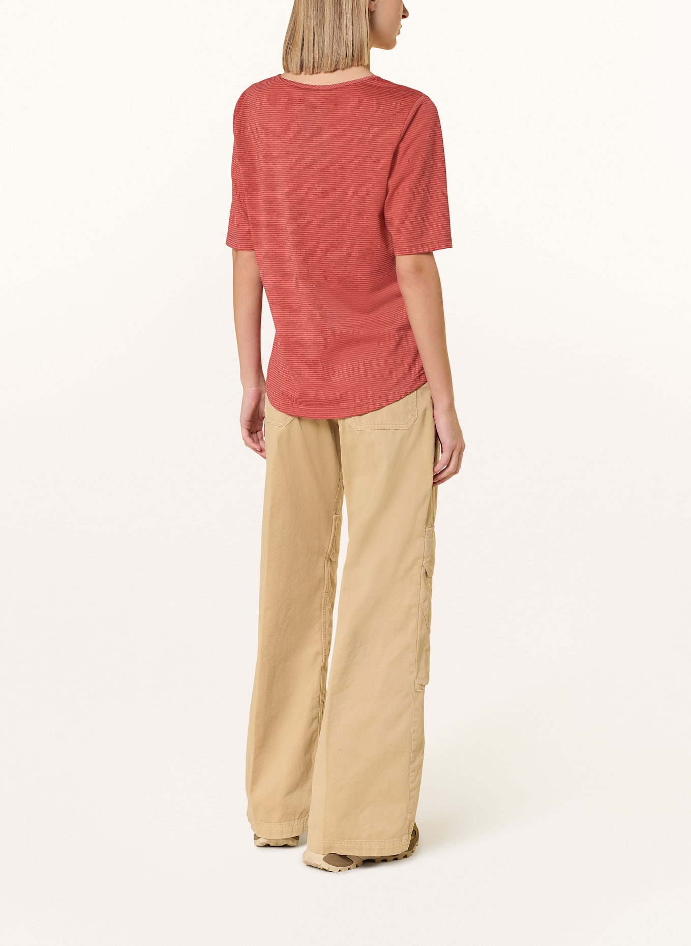 me°ru' T-Shirt RUNDU: HELLROT