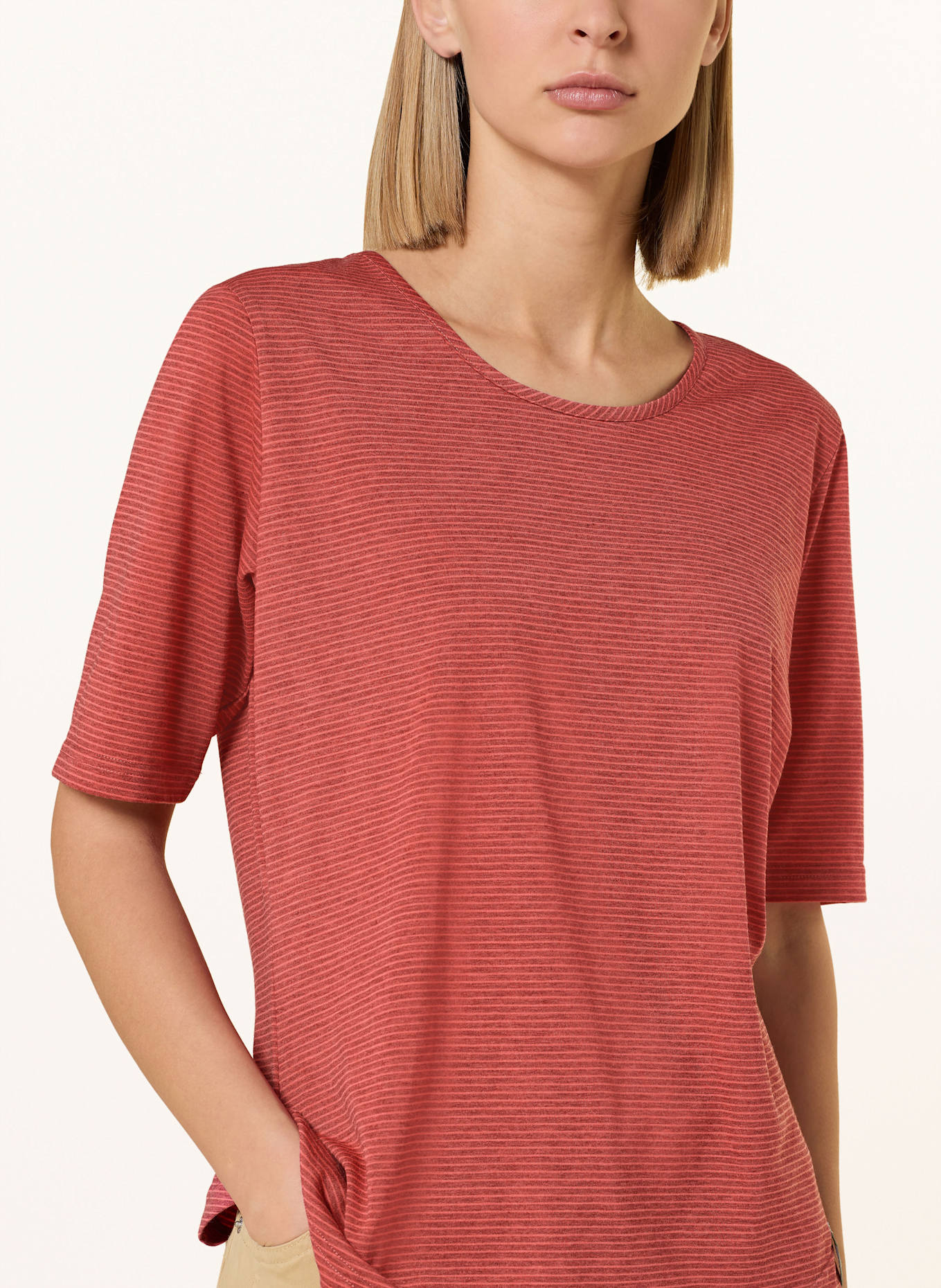 me°ru' T-Shirt RUNDU: HELLROT