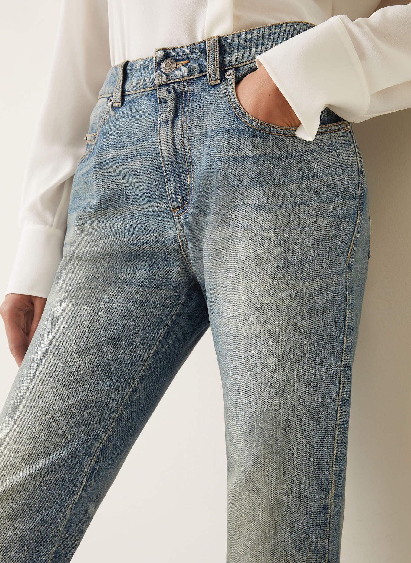 McQUEEN Jeans: 4315 INDIGO STONEWASHED