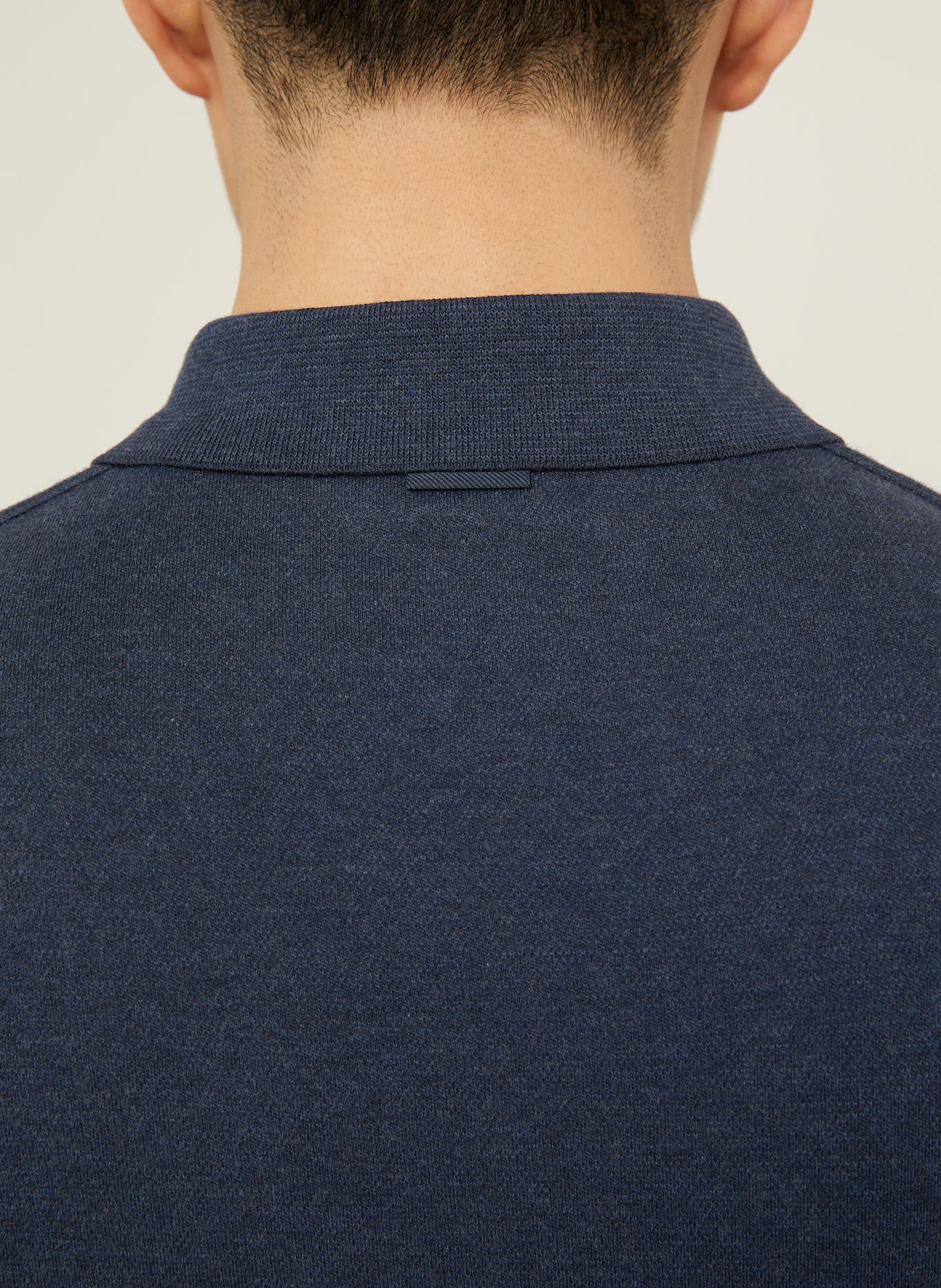 ZEGNA Polo piqué: BLEU FONCÉ