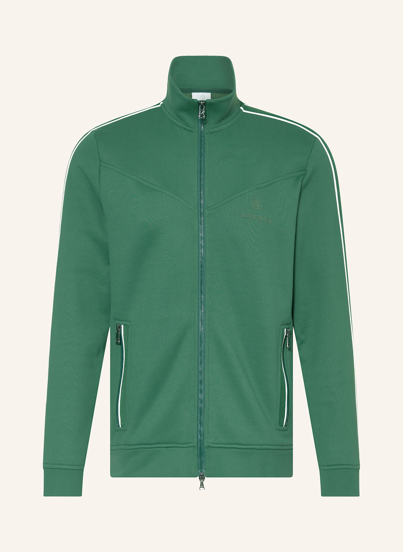 BOGNER Sweatjacke ZANTO: GRÜN