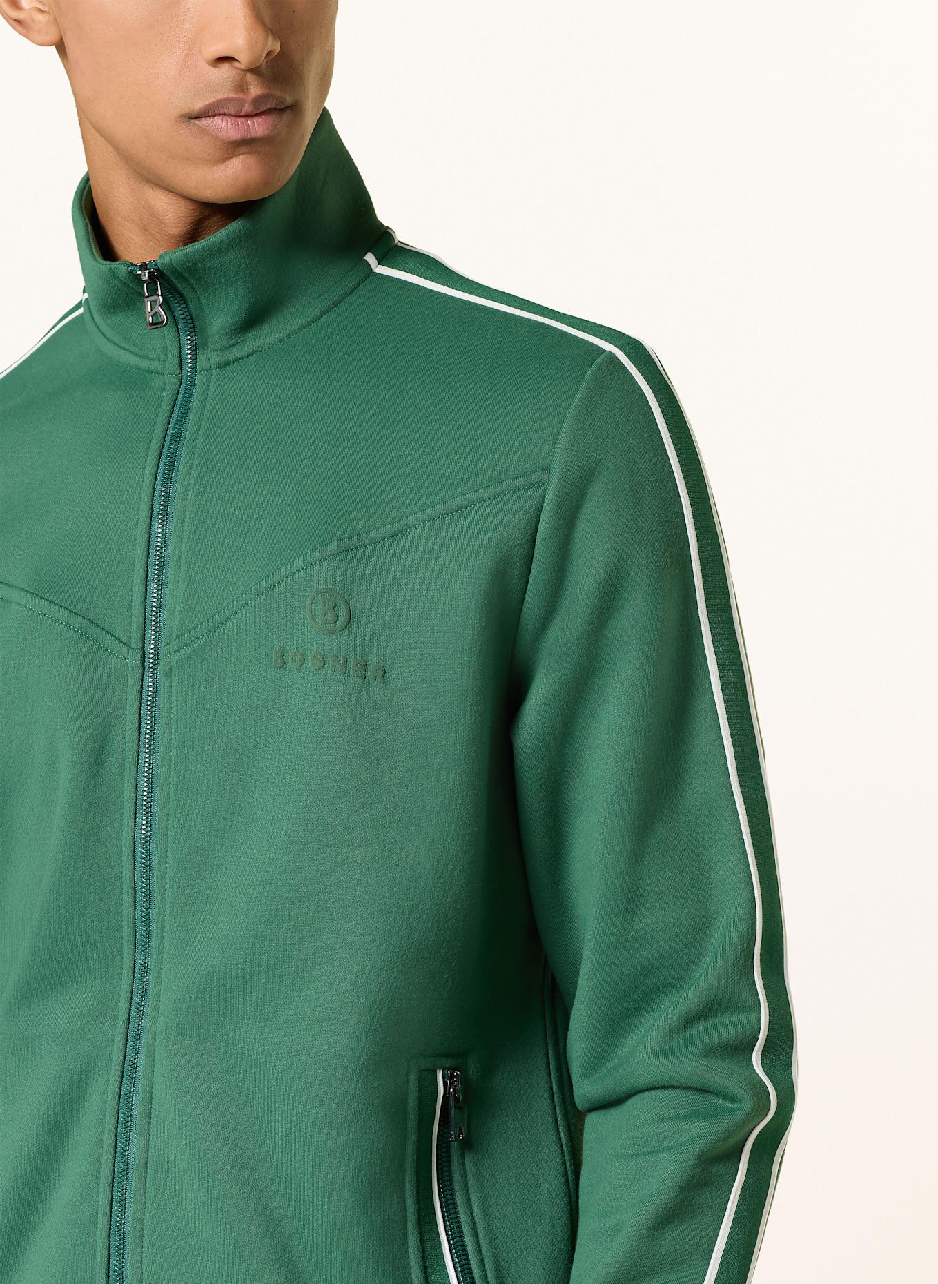 BOGNER Sweatjacke ZANTO: GRÜN