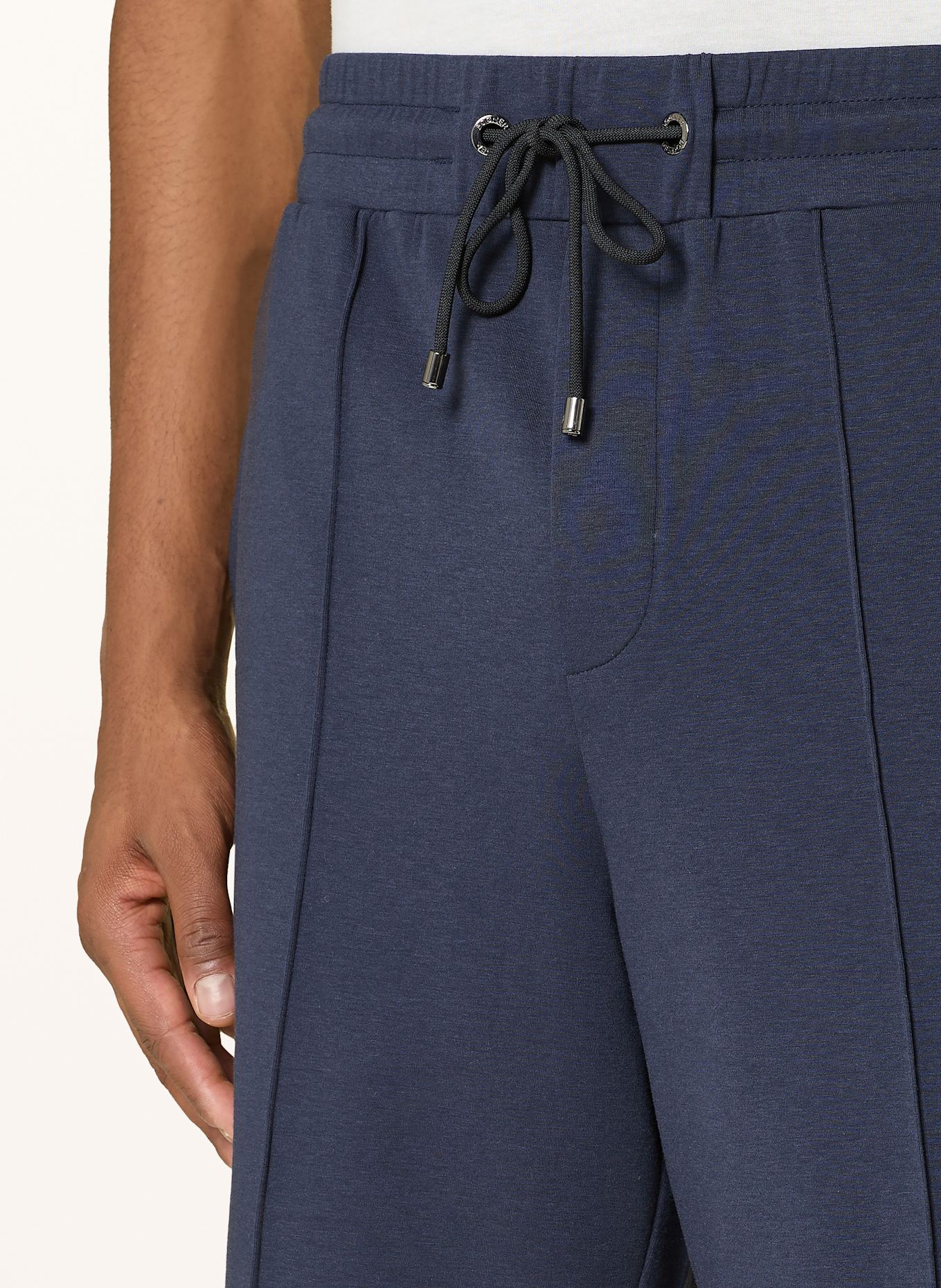 BOGNER RAY jersey shorts: DARK BLUE