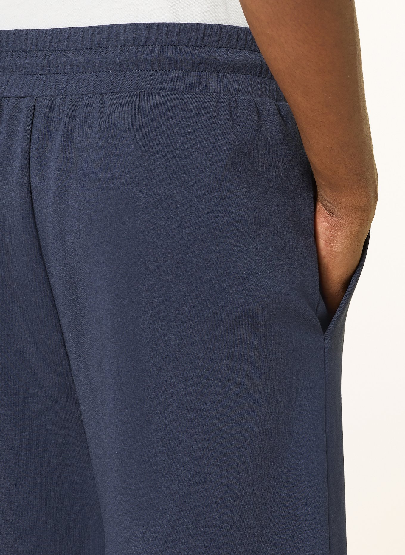 BOGNER RAY jersey shorts: DARK BLUE
