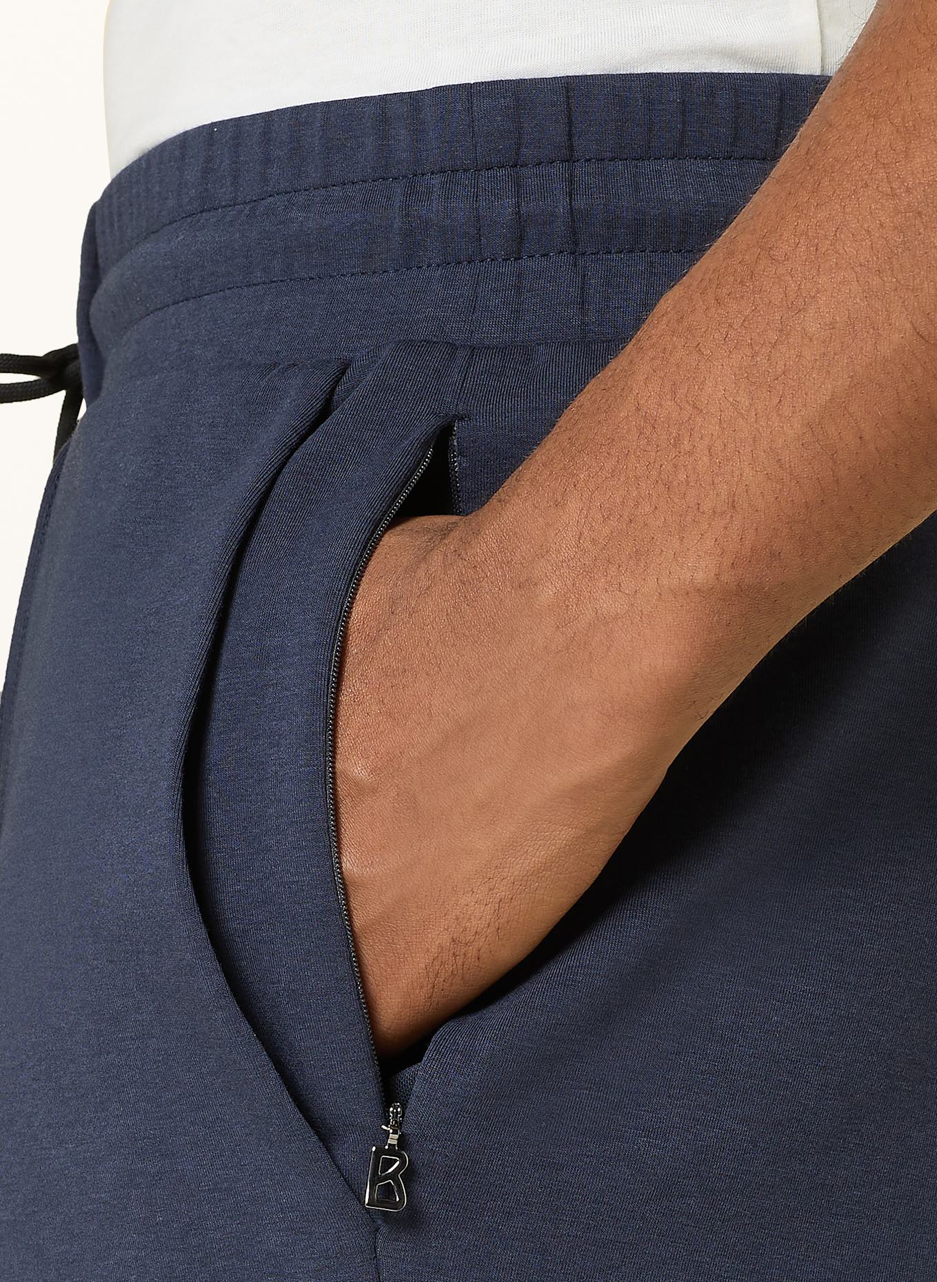 BOGNER RAY jersey shorts: DARK BLUE