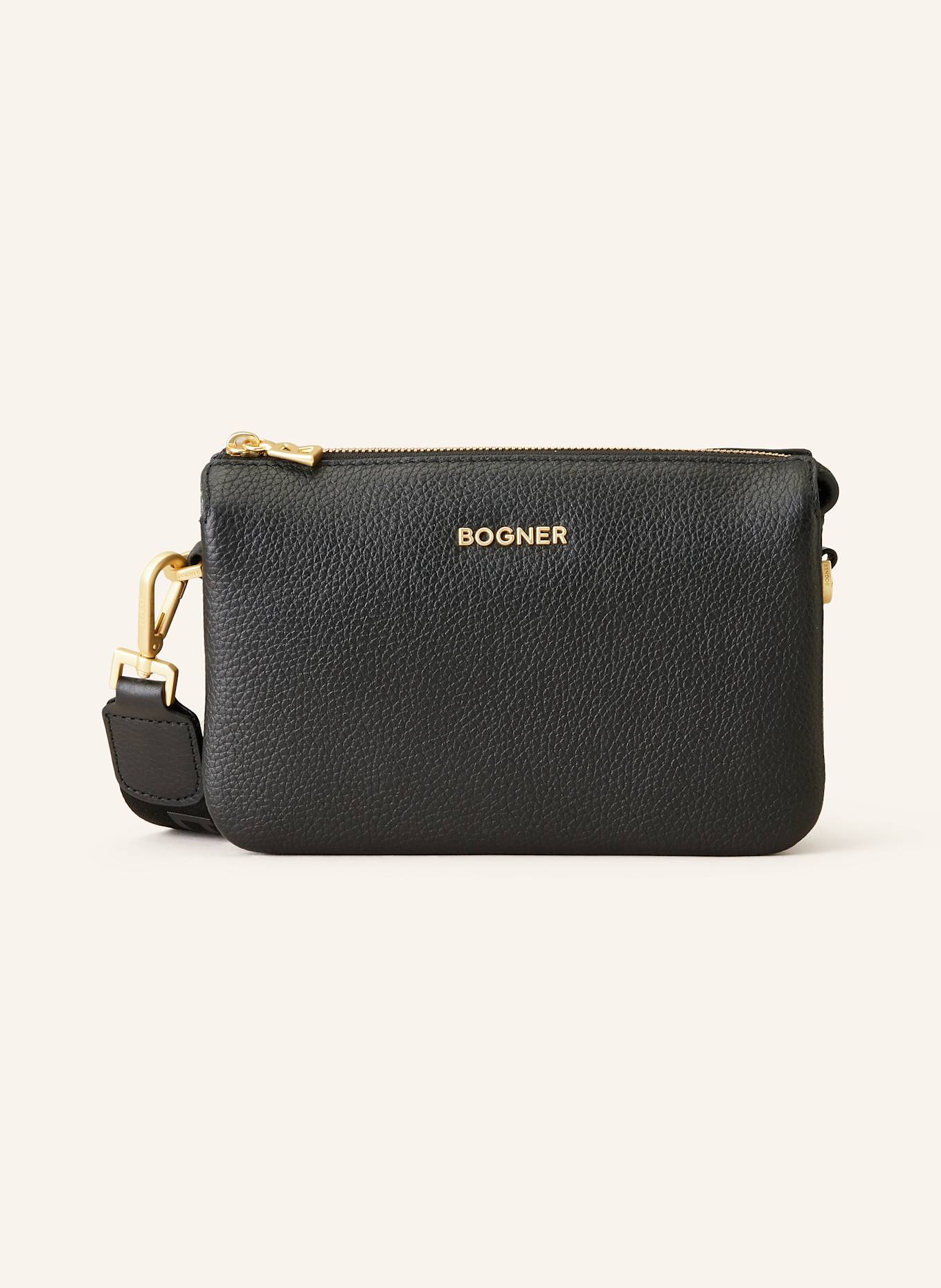 BOGNER Umhängetasche WALLIS TAJA: SCHWARZ