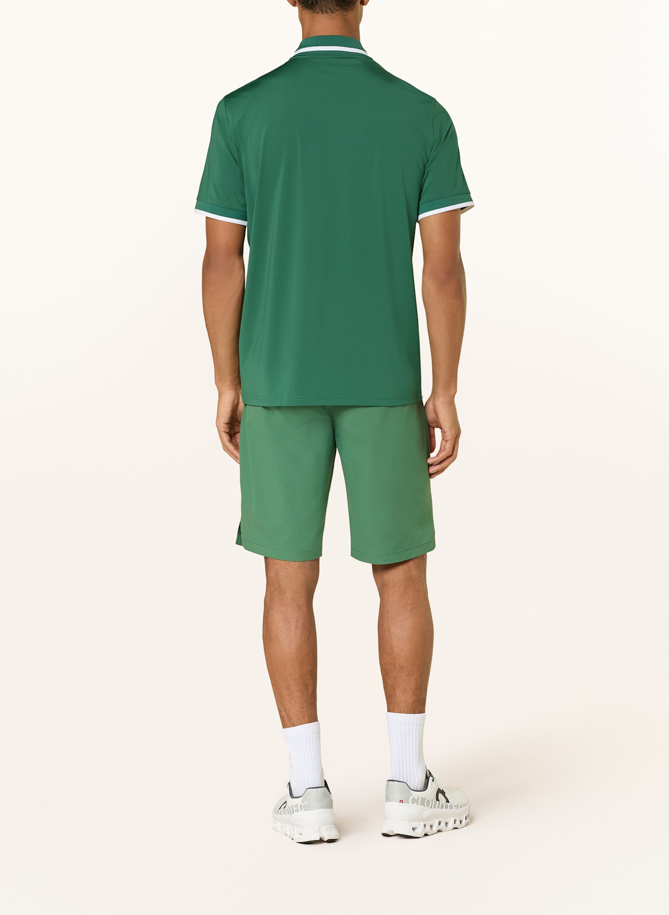 BOGNER GOSWIN golf shorts: GREEN
