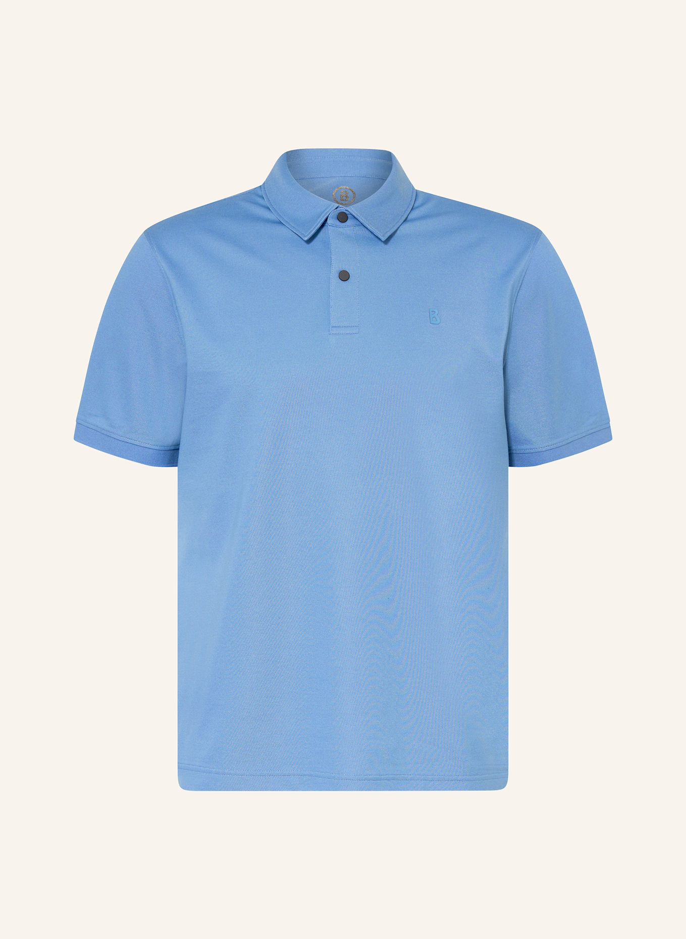 BOGNER Piqué polo shirt TIMO regular fit: BLUE