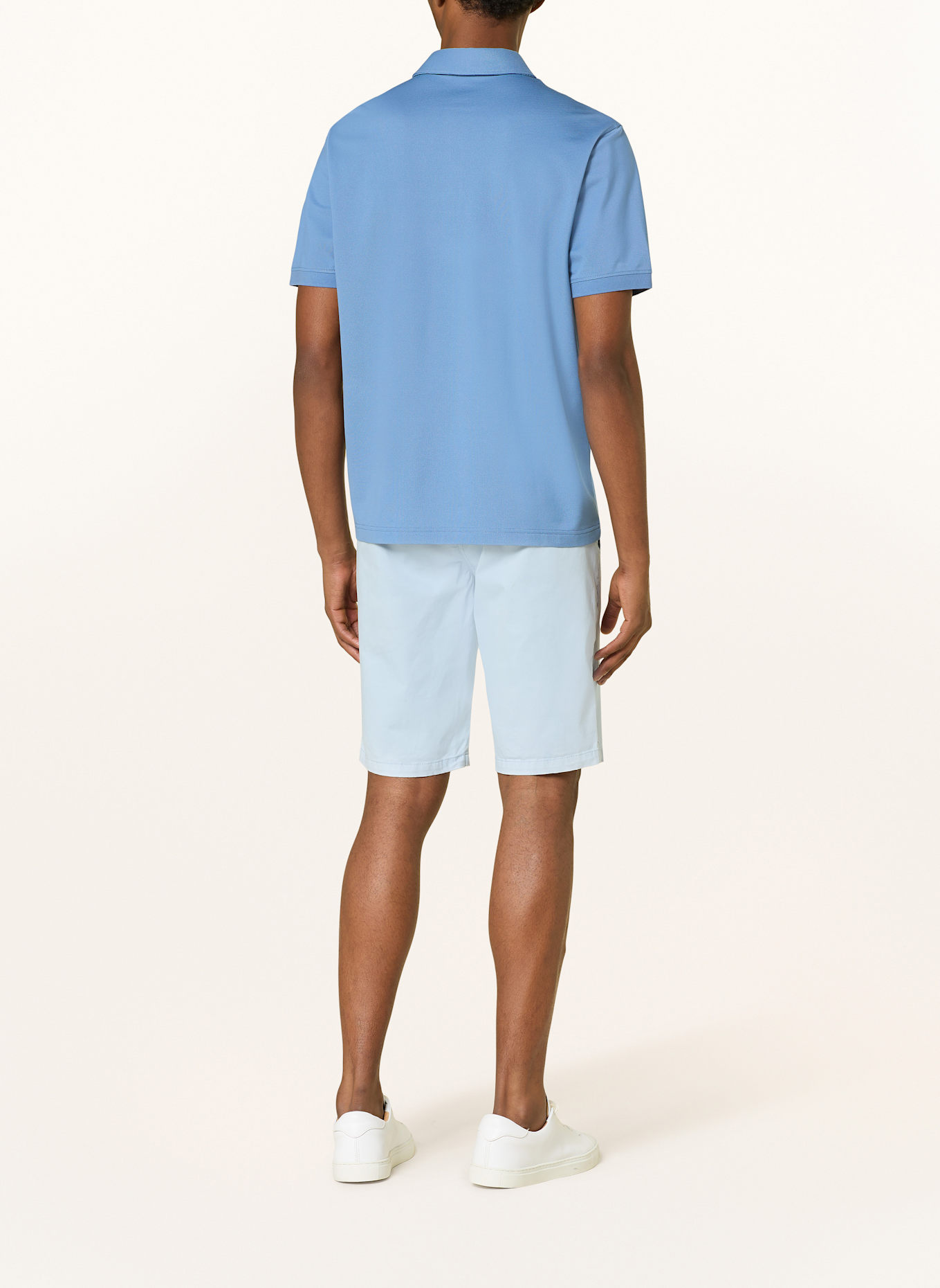BOGNER Piqué polo shirt TIMO regular fit: BLUE