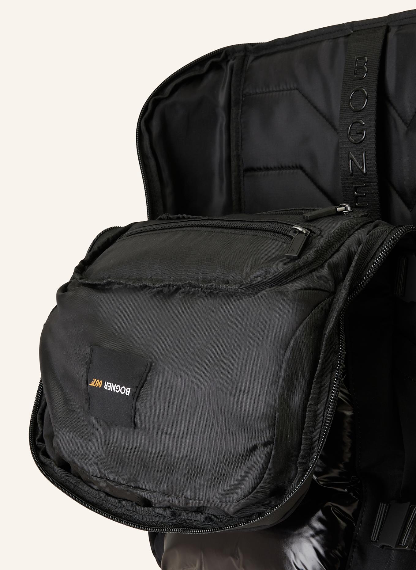 BOGNER LENNARD backpack with laptop compartment: BLACK