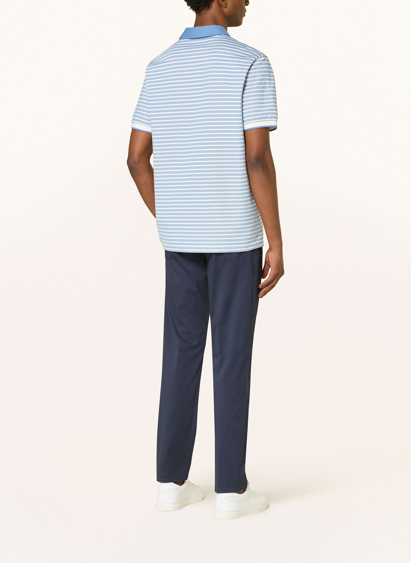 BOGNER Chinosy RILEY slim fit: GRANATOWY