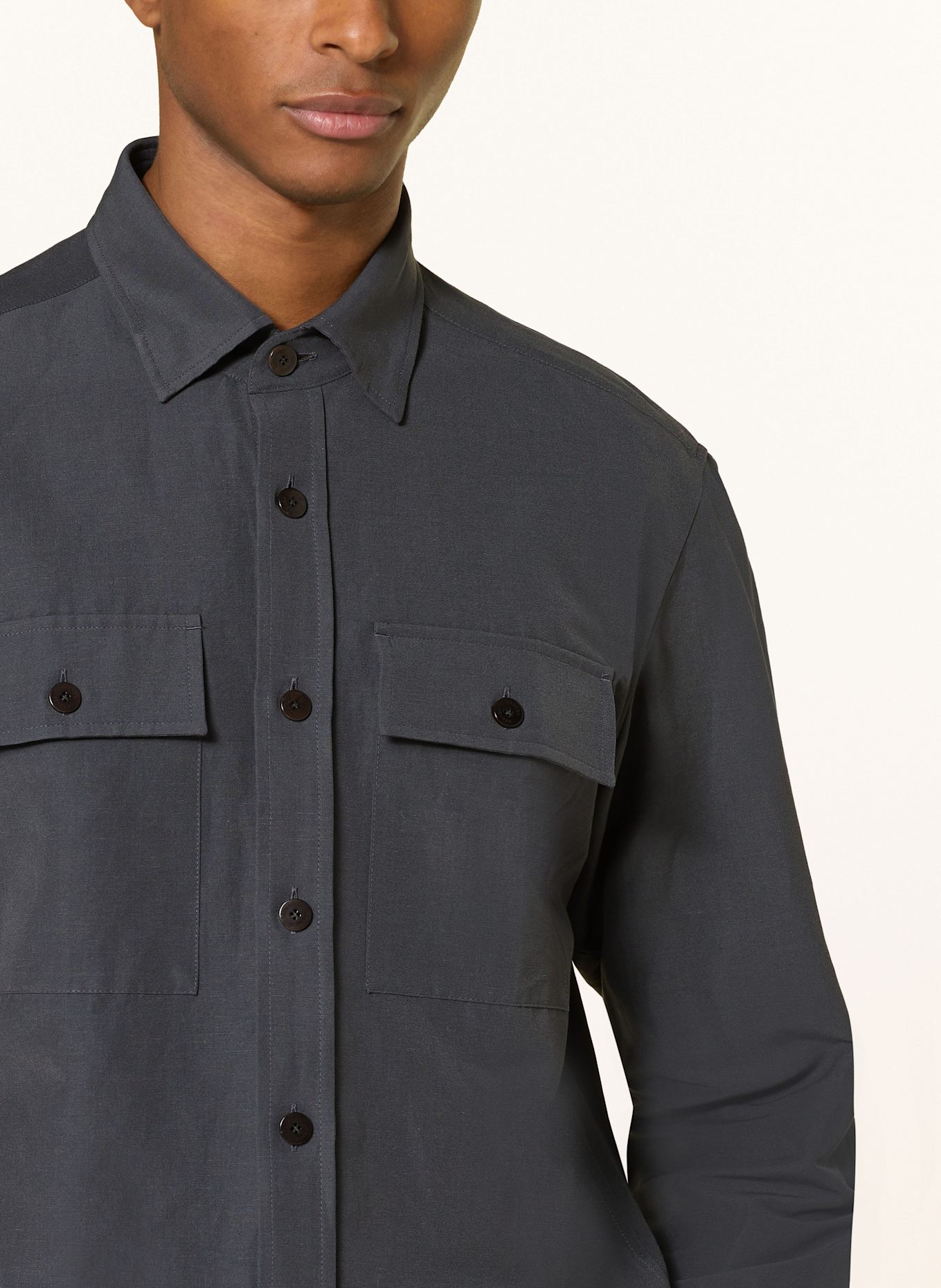 BOGNER Overjacket CLIVE: DUNKELGRAU