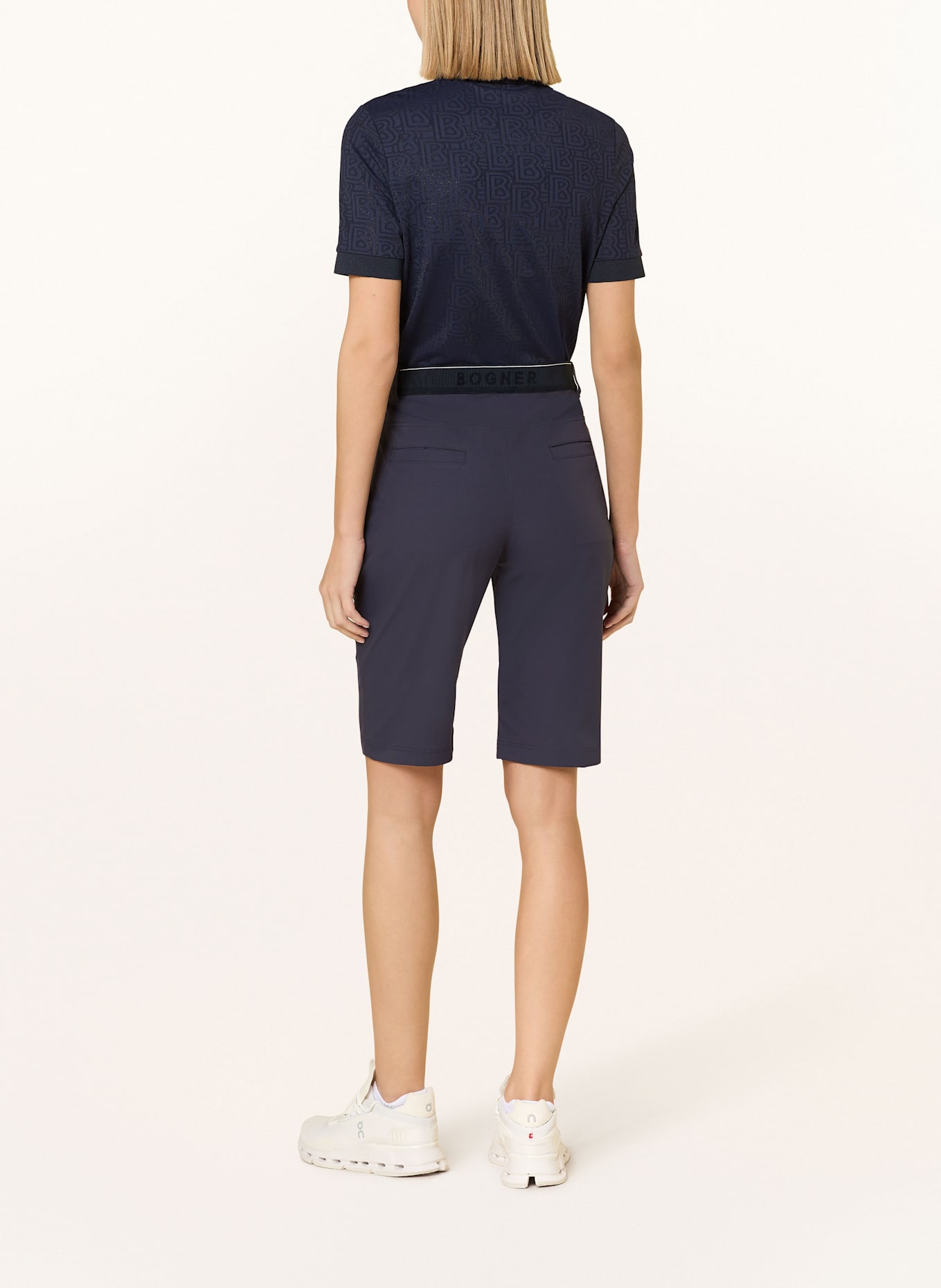 BOGNER Jersey-Poloshirt LARINA: DUNKELBLAU