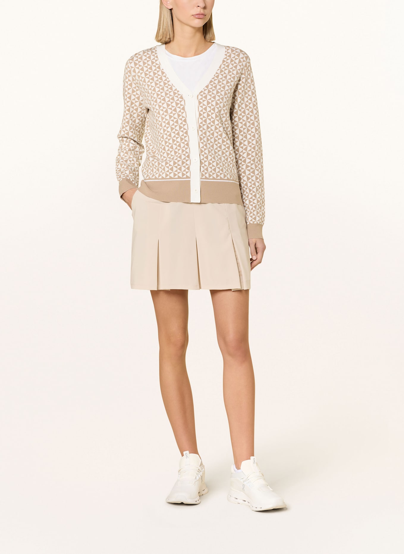 BOGNER Golfrock LONIE: BEIGE