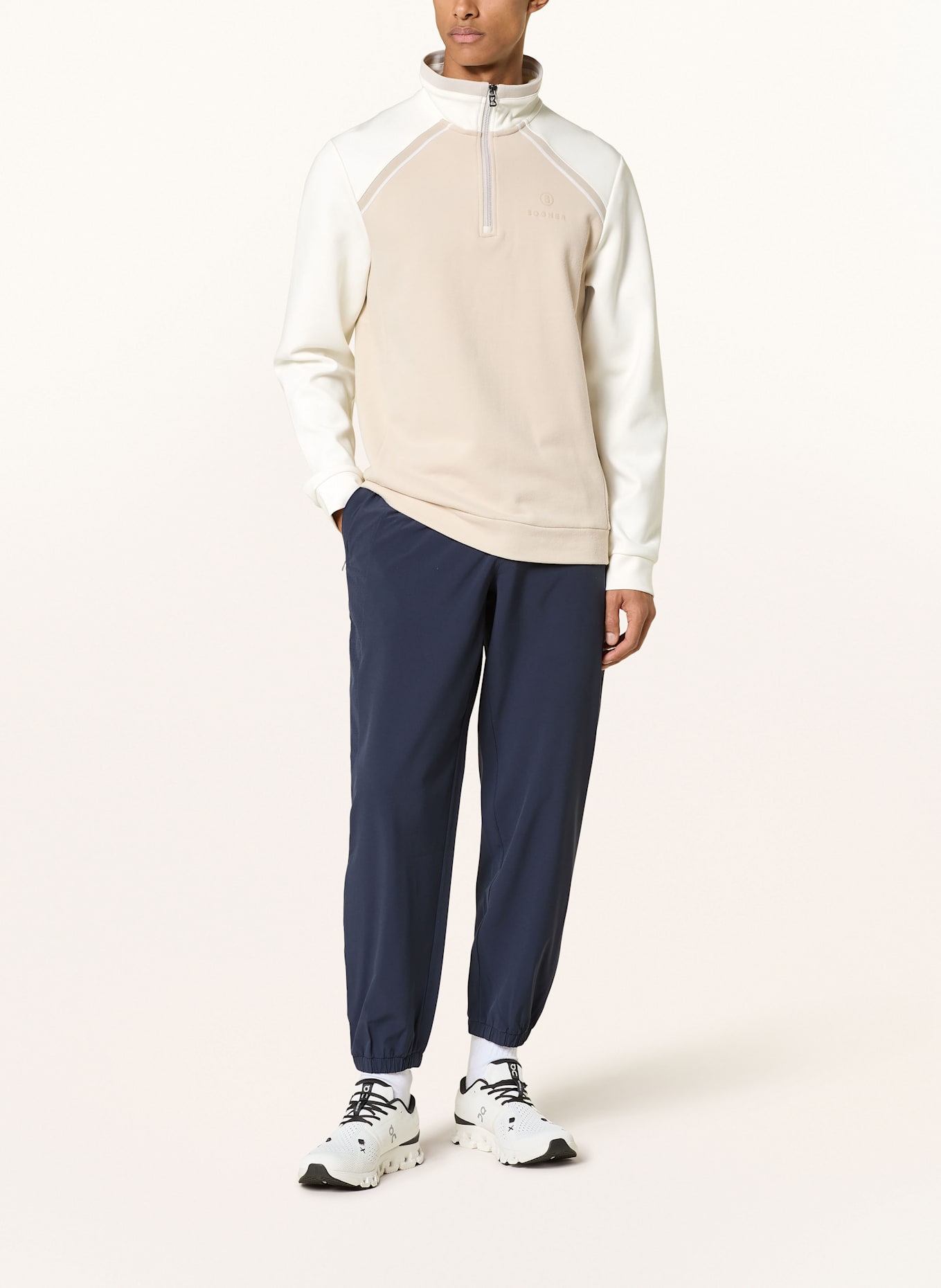 BOGNER Troyer TOMEK: WEISS / BEIGE