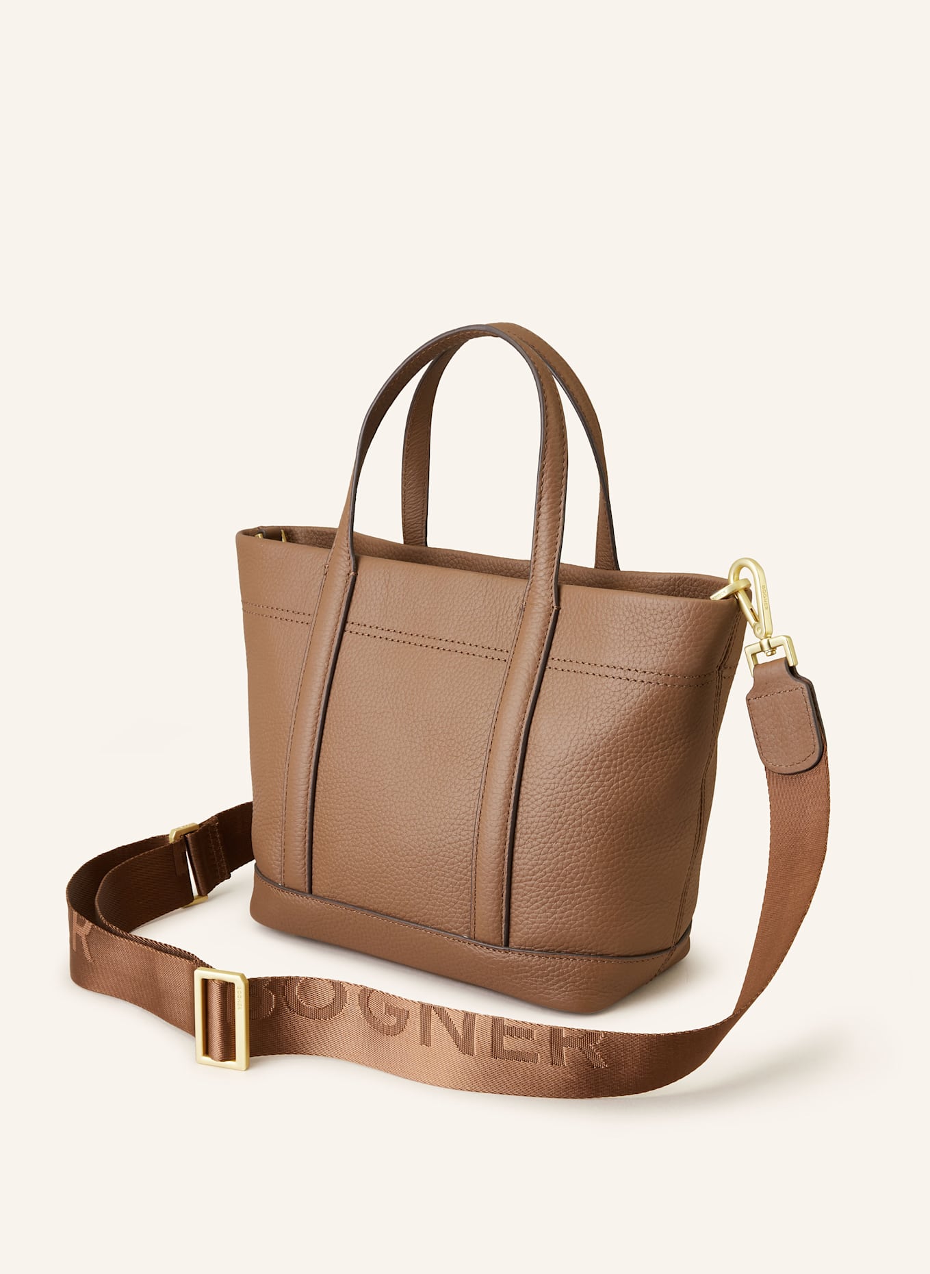 BOGNER Handtasche BOZEN ZETA: BRAUN