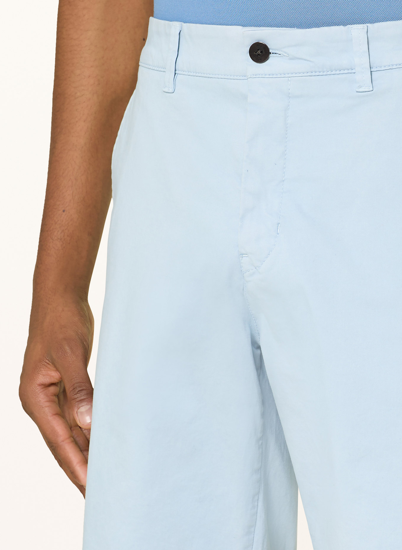 BOGNER Chinoshorts MIAMI: HELLBLAU