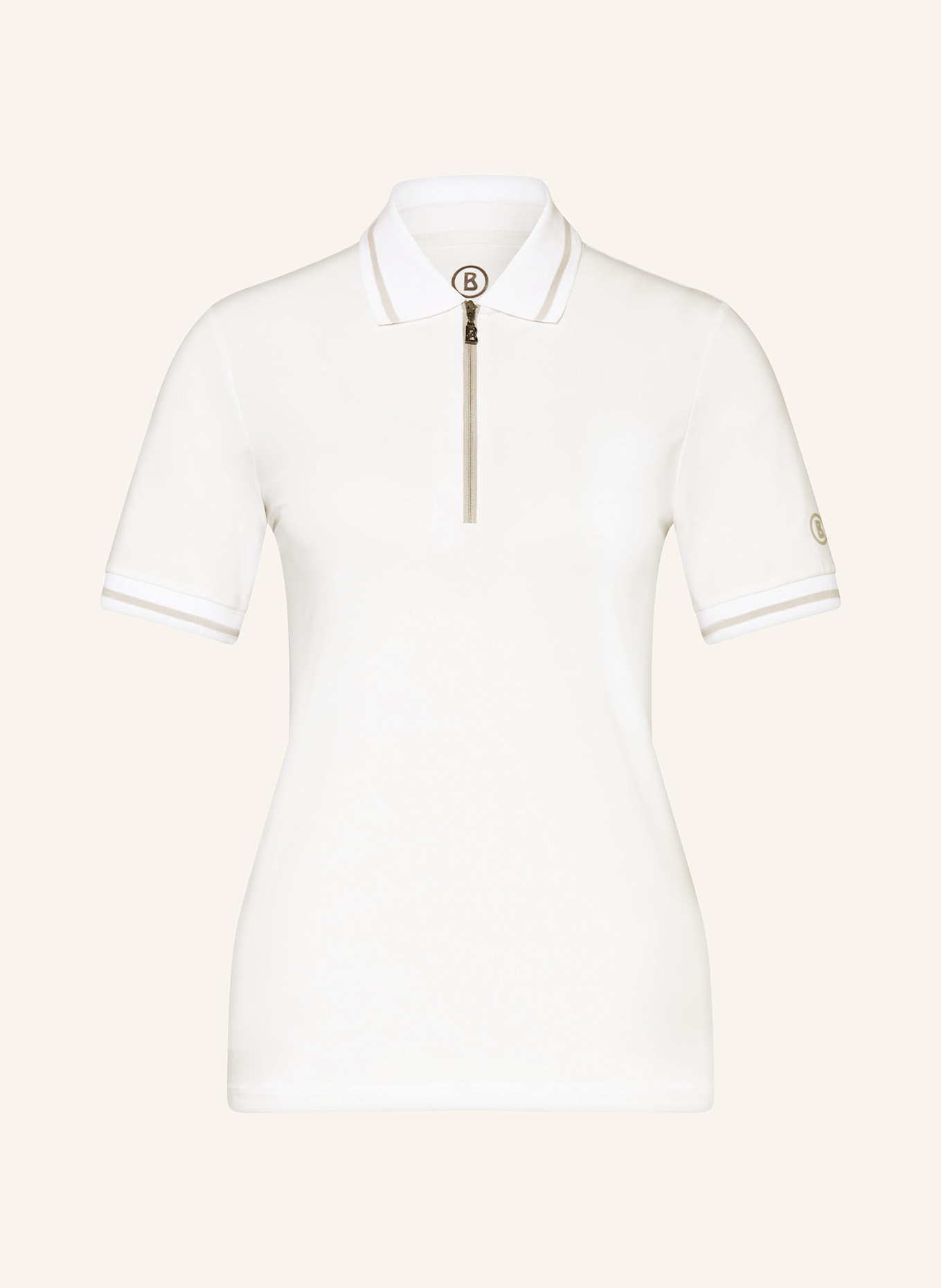 BOGNER Polo-Shirt: WEISS