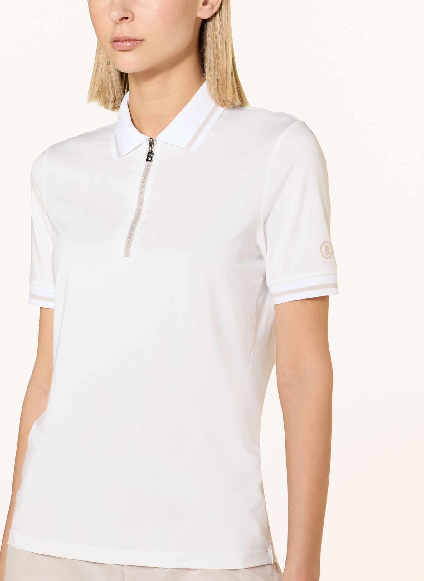 BOGNER Polo-Shirt: WEISS
