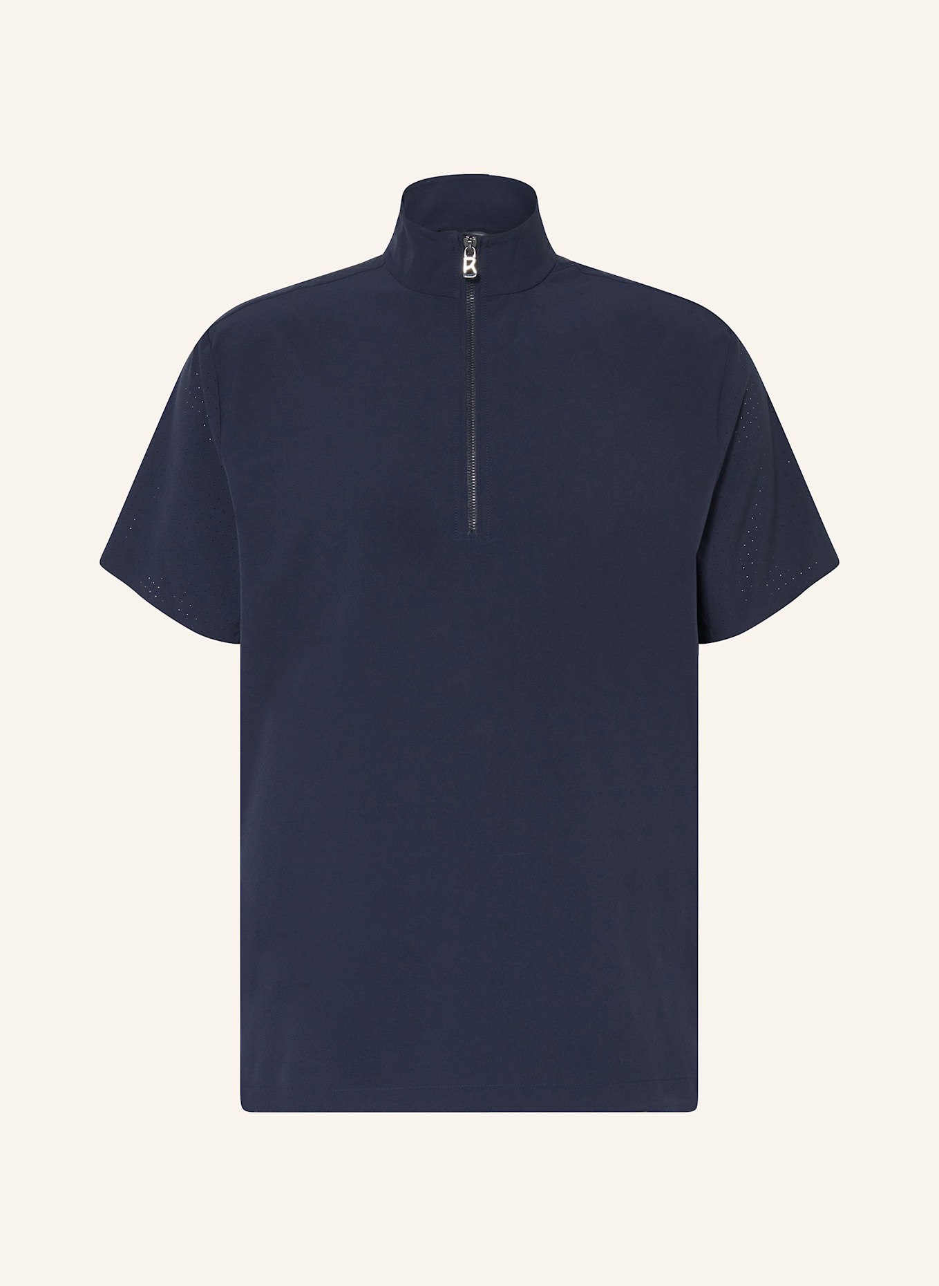BOGNER Funktions-Poloshirt VAJK: DUNKELBLAU