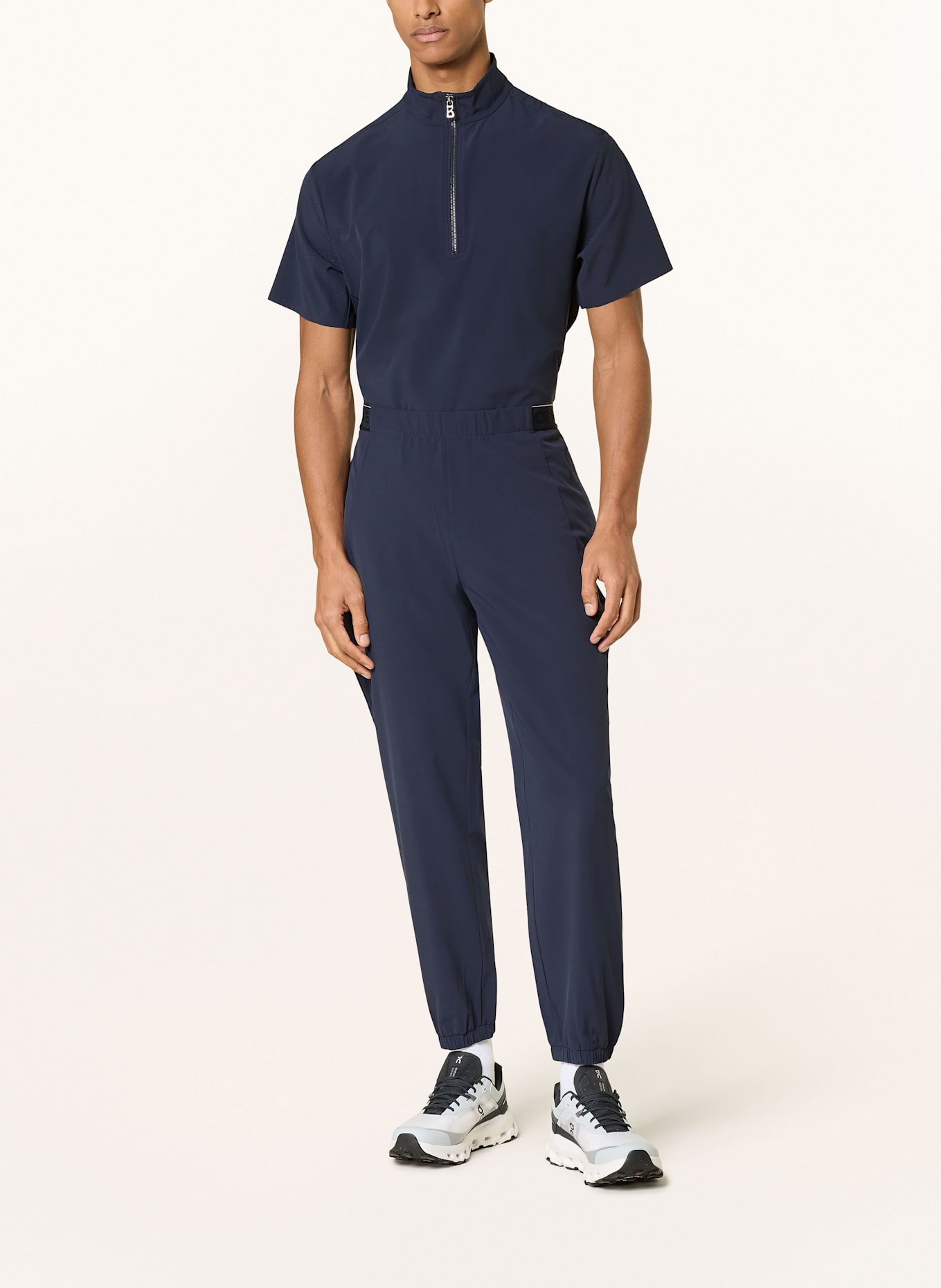 BOGNER Funktions-Poloshirt VAJK: DUNKELBLAU