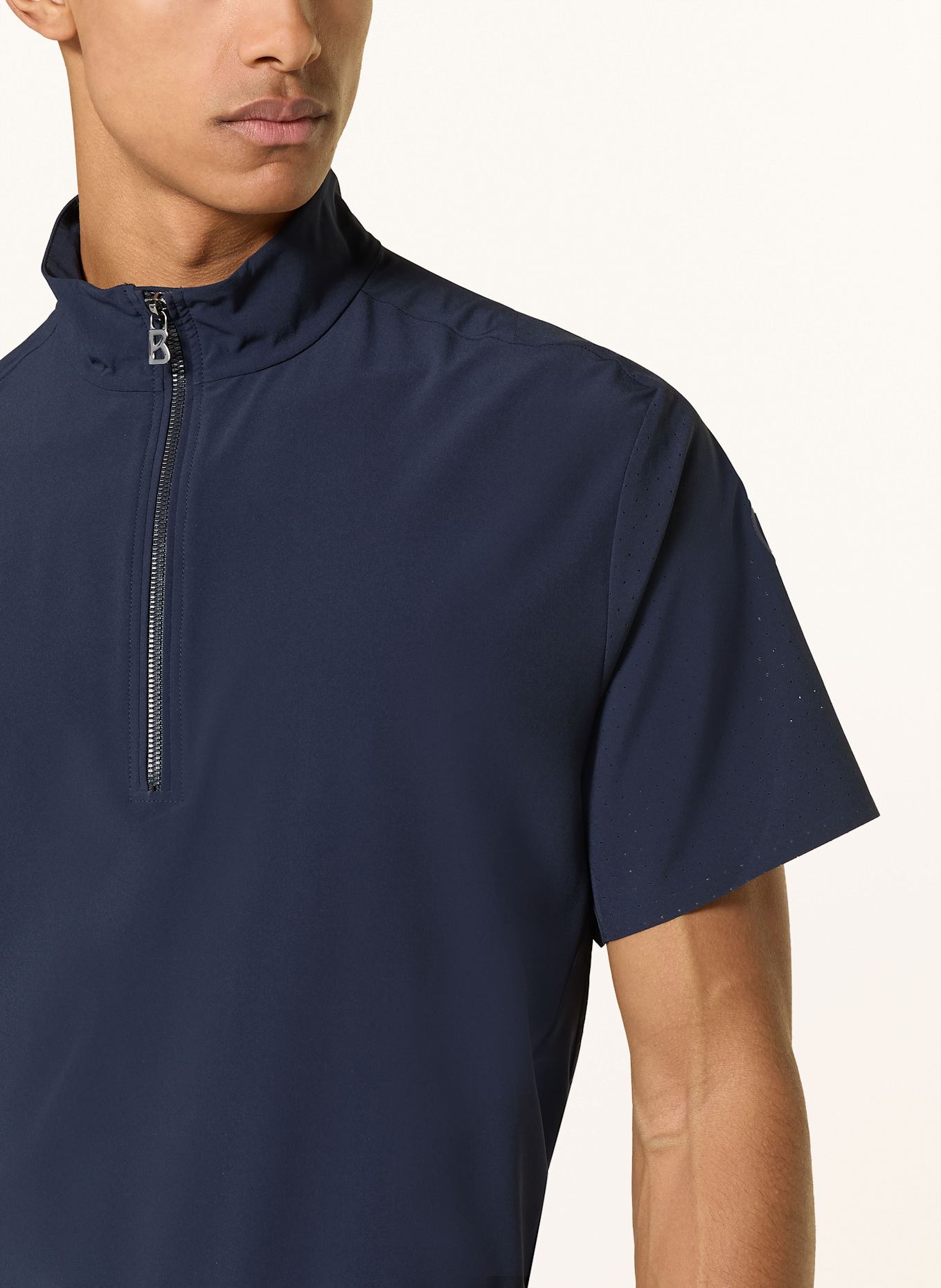 BOGNER Funktions-Poloshirt VAJK: DUNKELBLAU