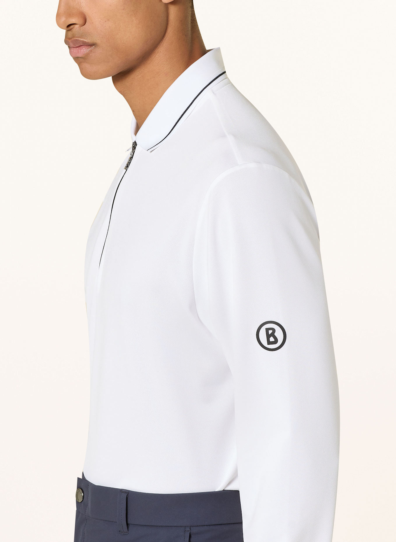 BOGNER Funkční polokošile JOSCH: KRÉMOVÁ