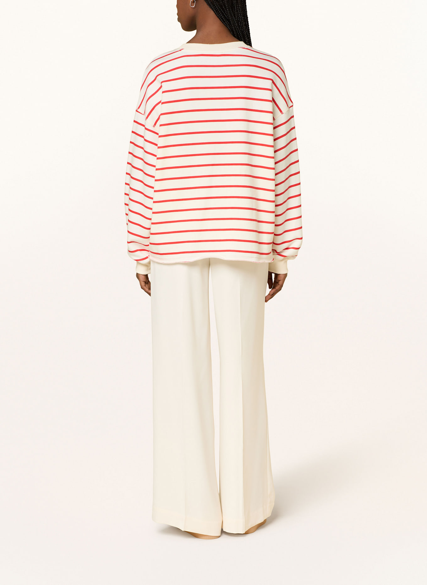 Smith & Soul Sweatshirt: WHITE / RED