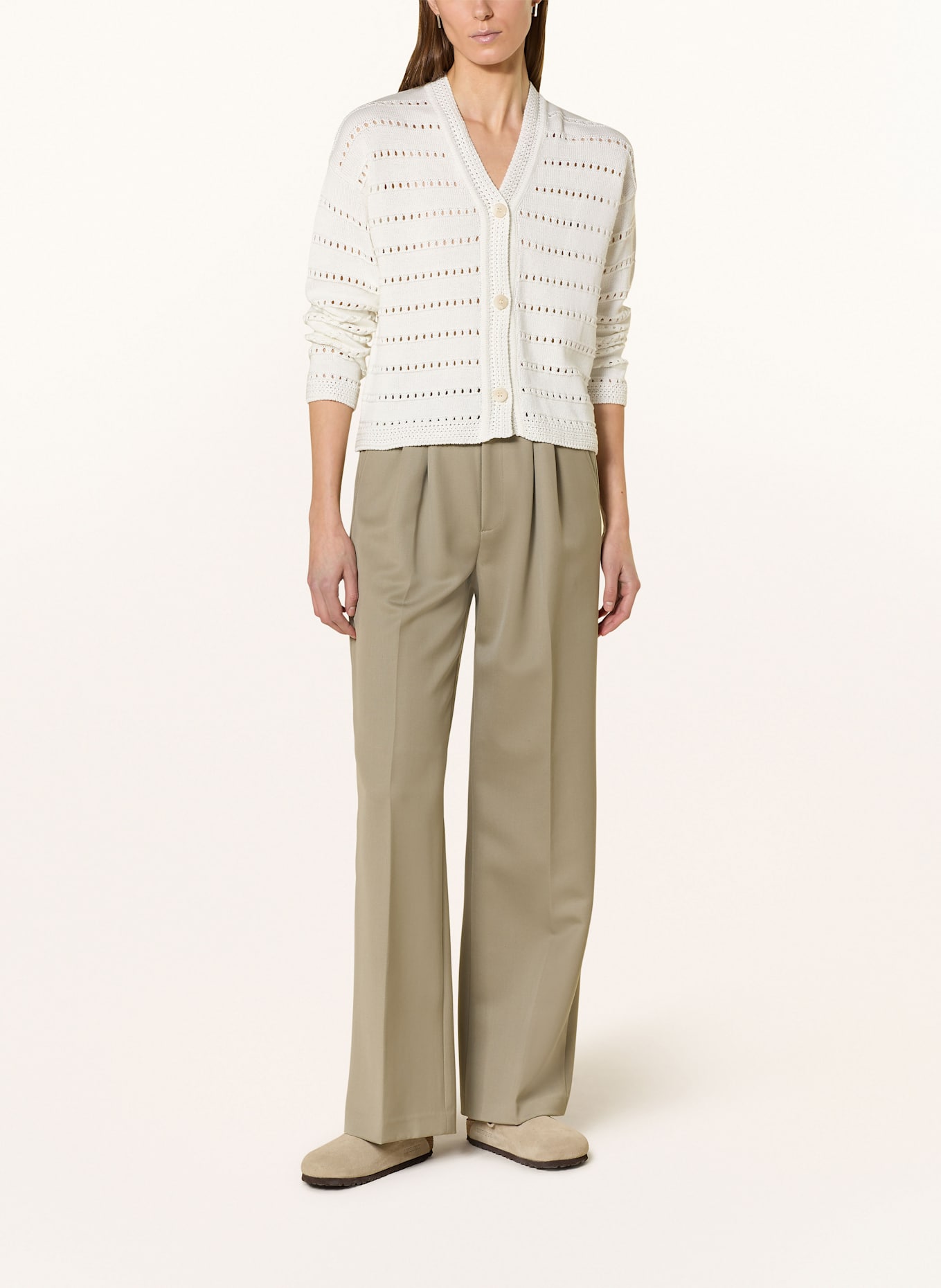 Smith & Soul Strickjacke: WEISS