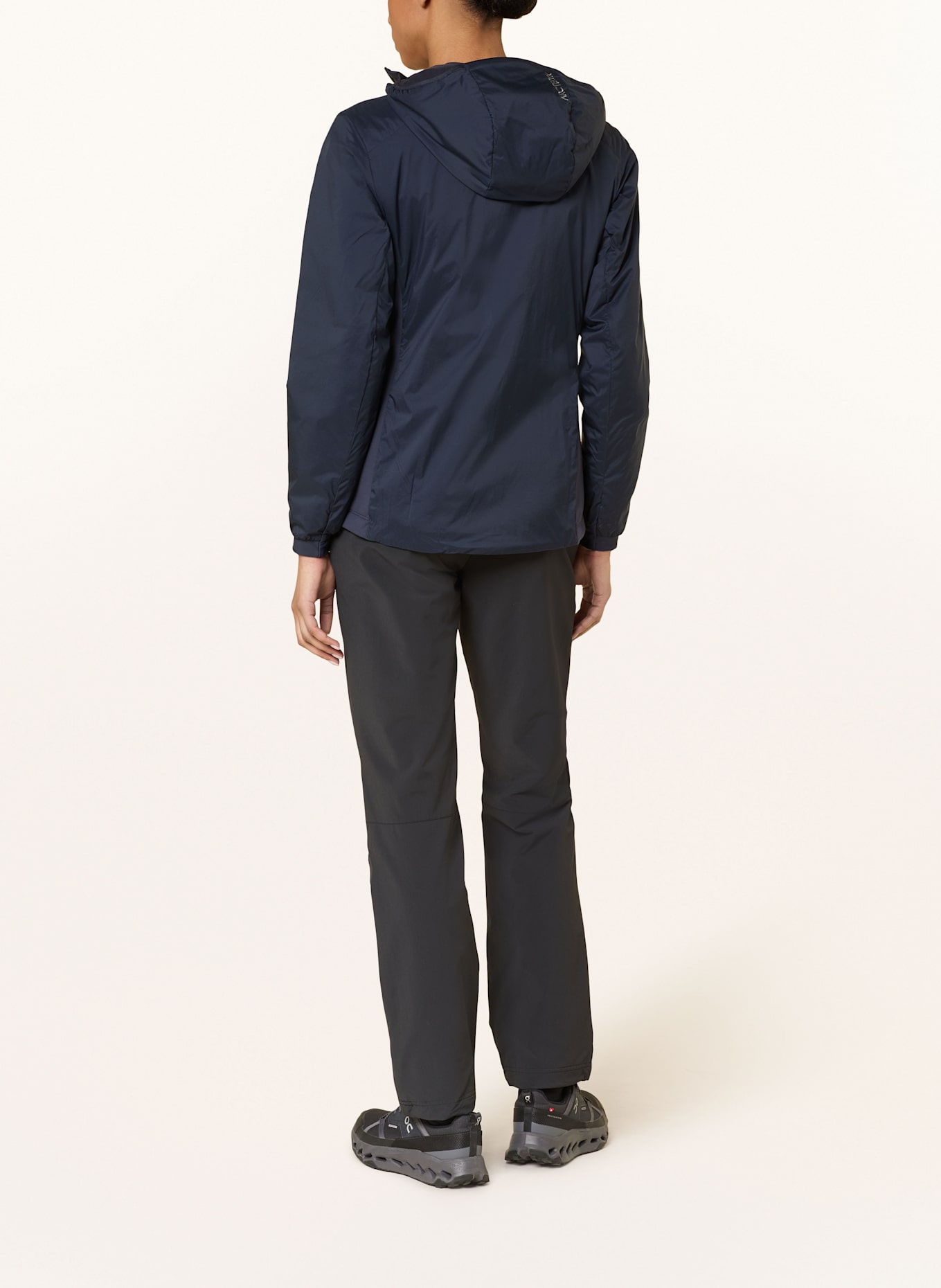 ARC'TERYX Funktionsjacke ATOM HOODY: DUNKELBLAU