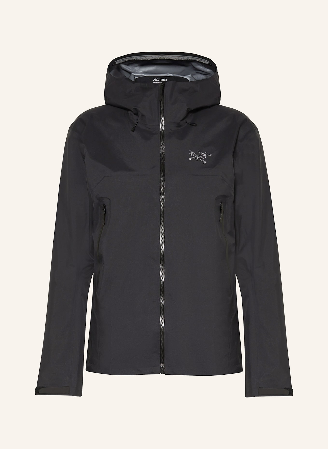 ARC'TERYX Hardshell-Jacke BETA SL: SCHWARZ