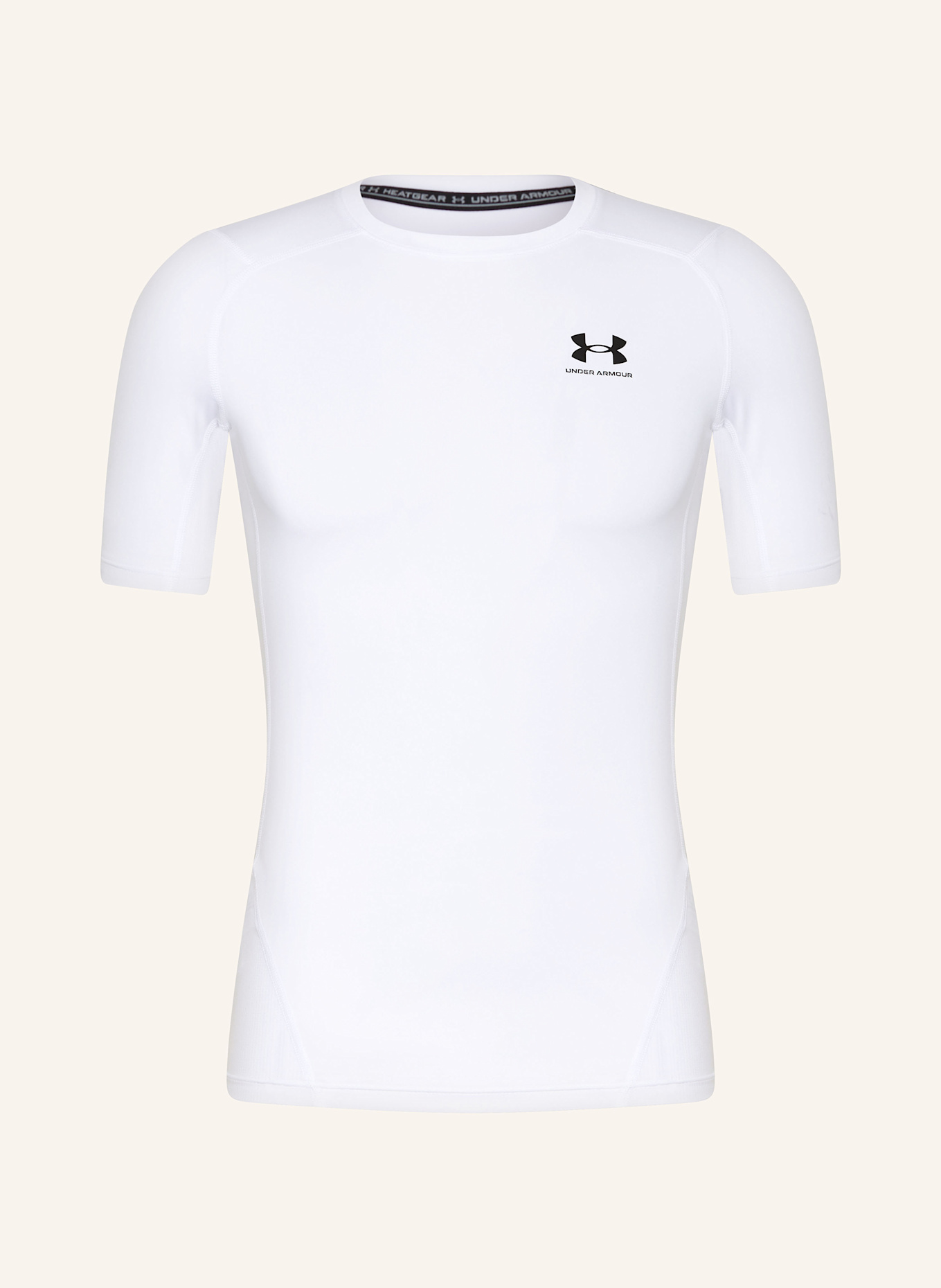 UNDER ARMOUR T-Shirt UA HEATGEAR ARMOUR: WEISS