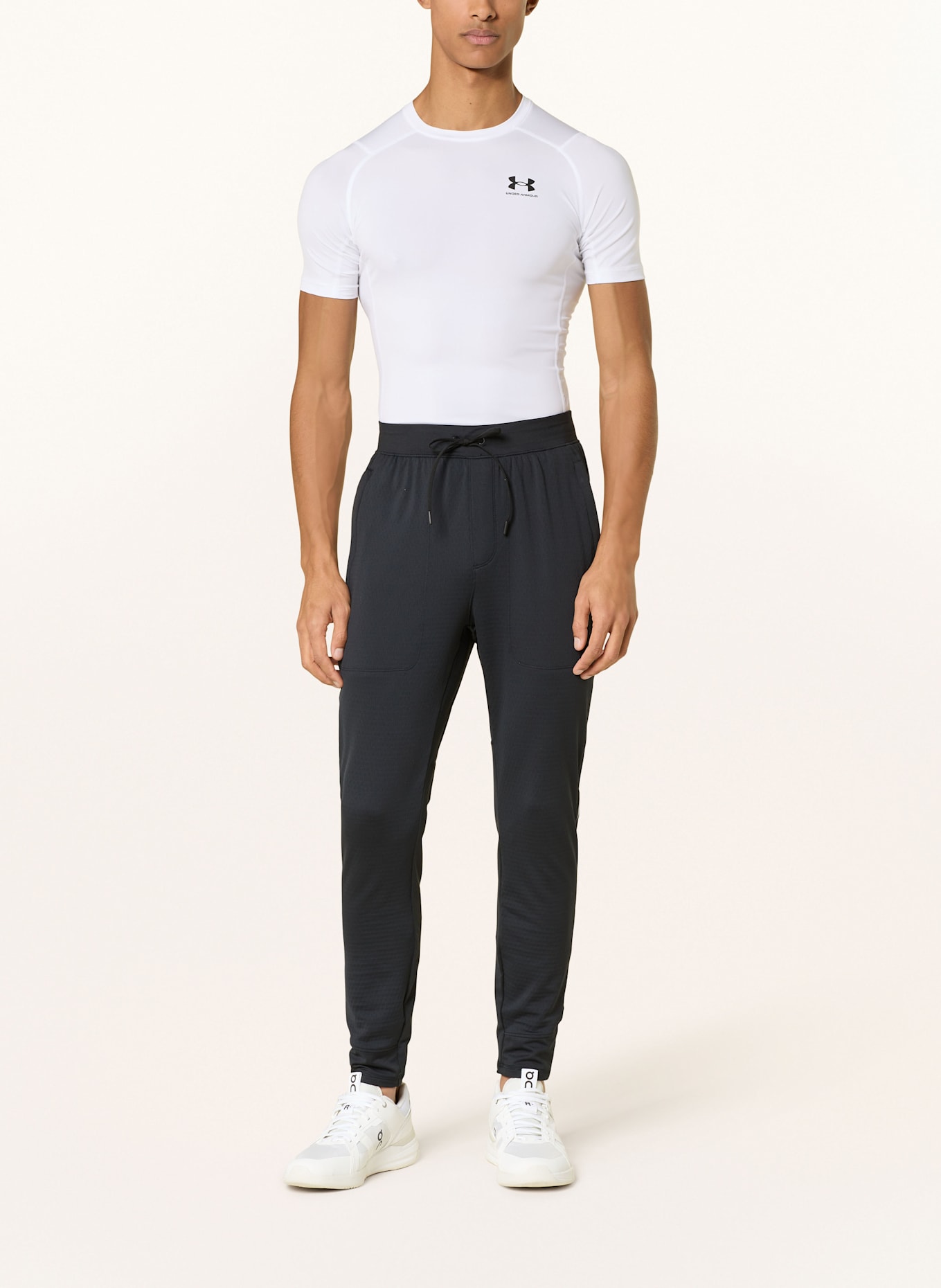UNDER ARMOUR T-Shirt UA HEATGEAR ARMOUR: WEISS