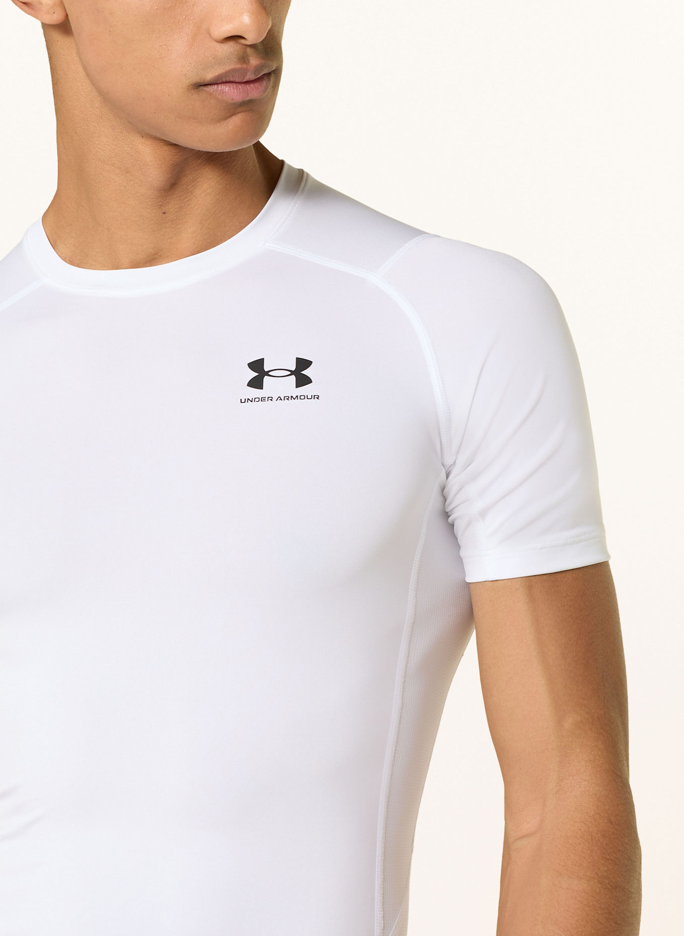 UNDER ARMOUR T-Shirt UA HEATGEAR ARMOUR: WEISS