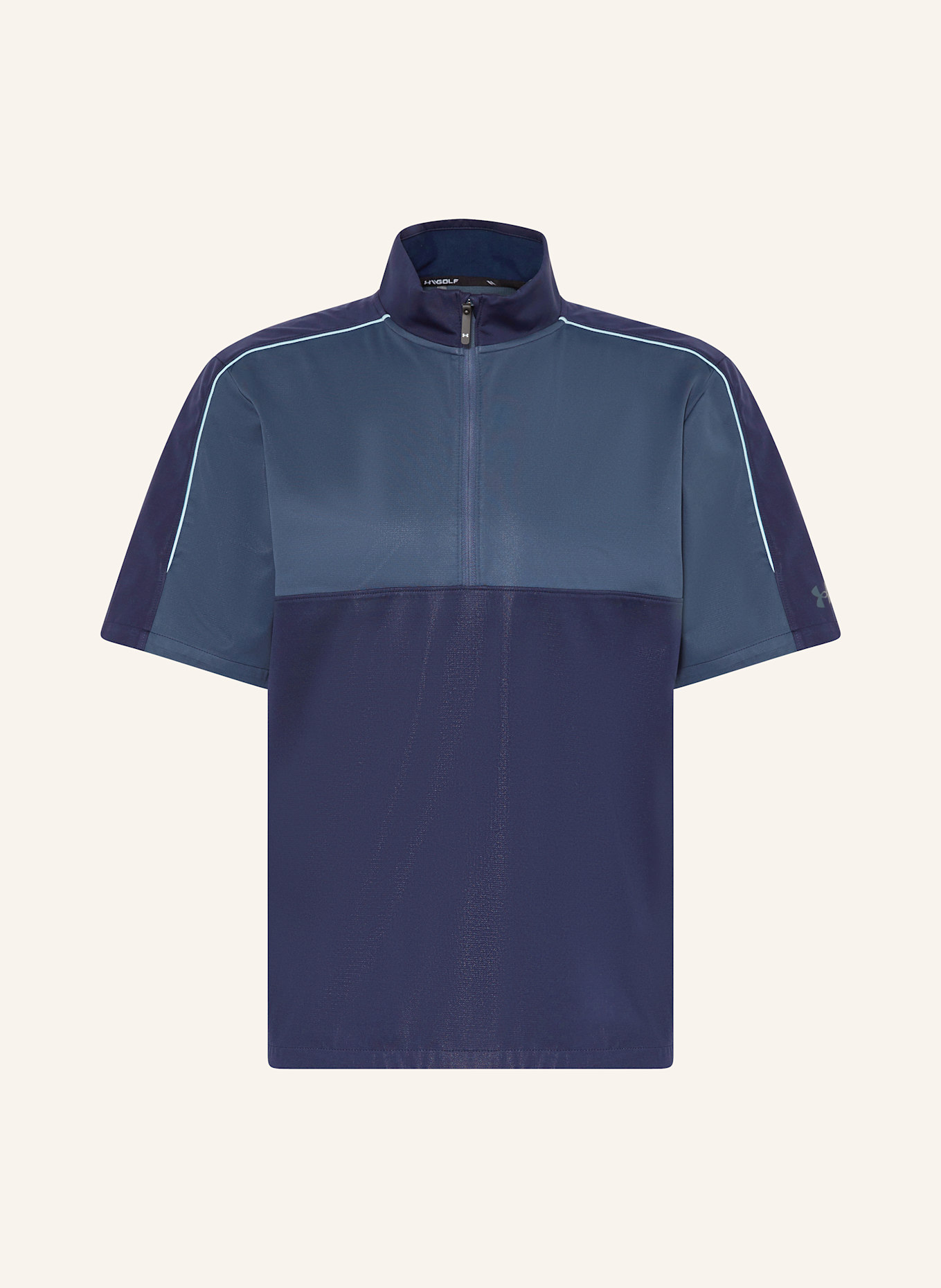 UNDER ARMOUR Funkční tričko UA DRIVE WIND: TMAVĚ MODRÁ / MODRÁ