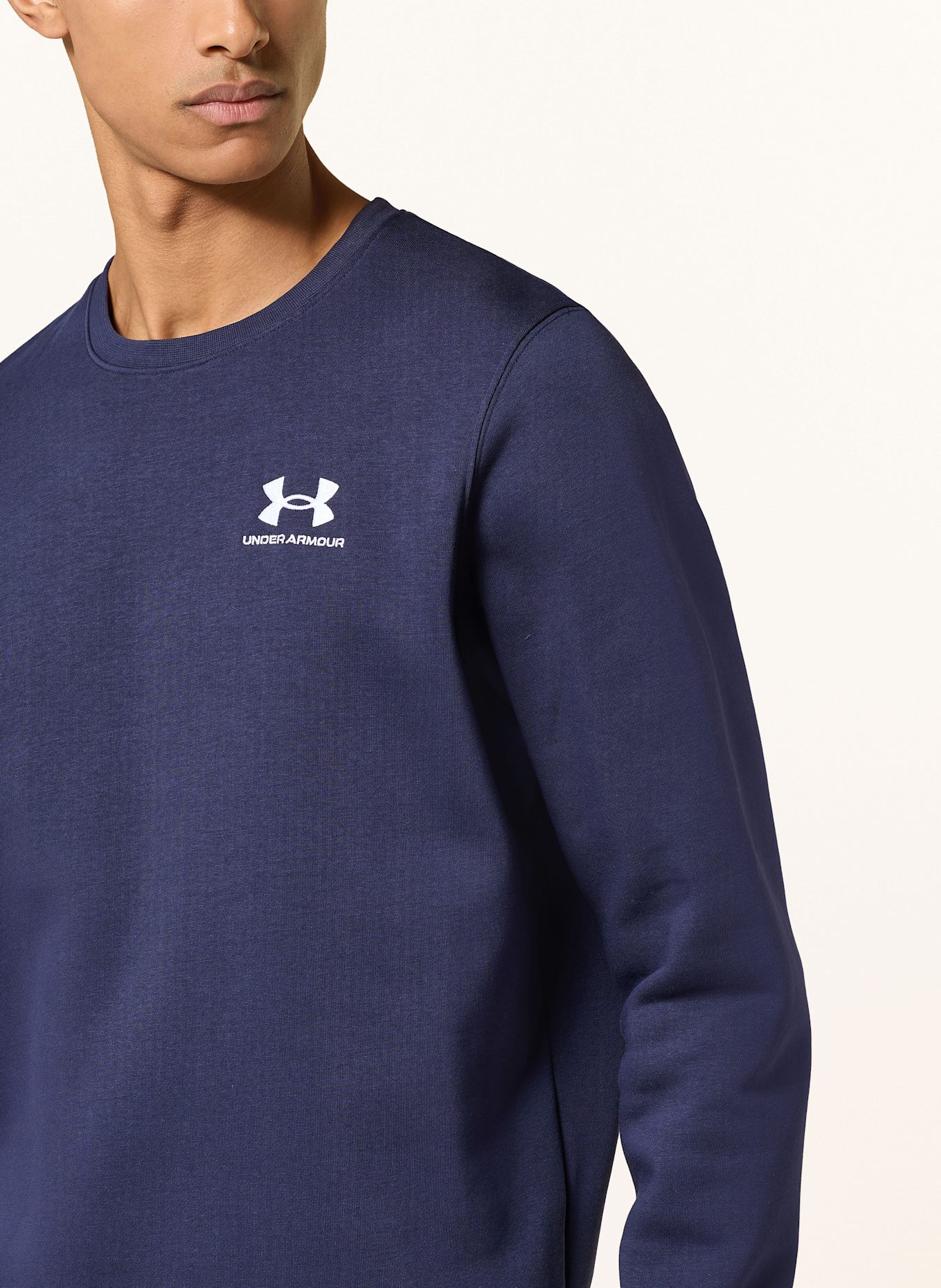 UNDER ARMOUR Bluza nierozpinana UA ICON: GRANATOWY