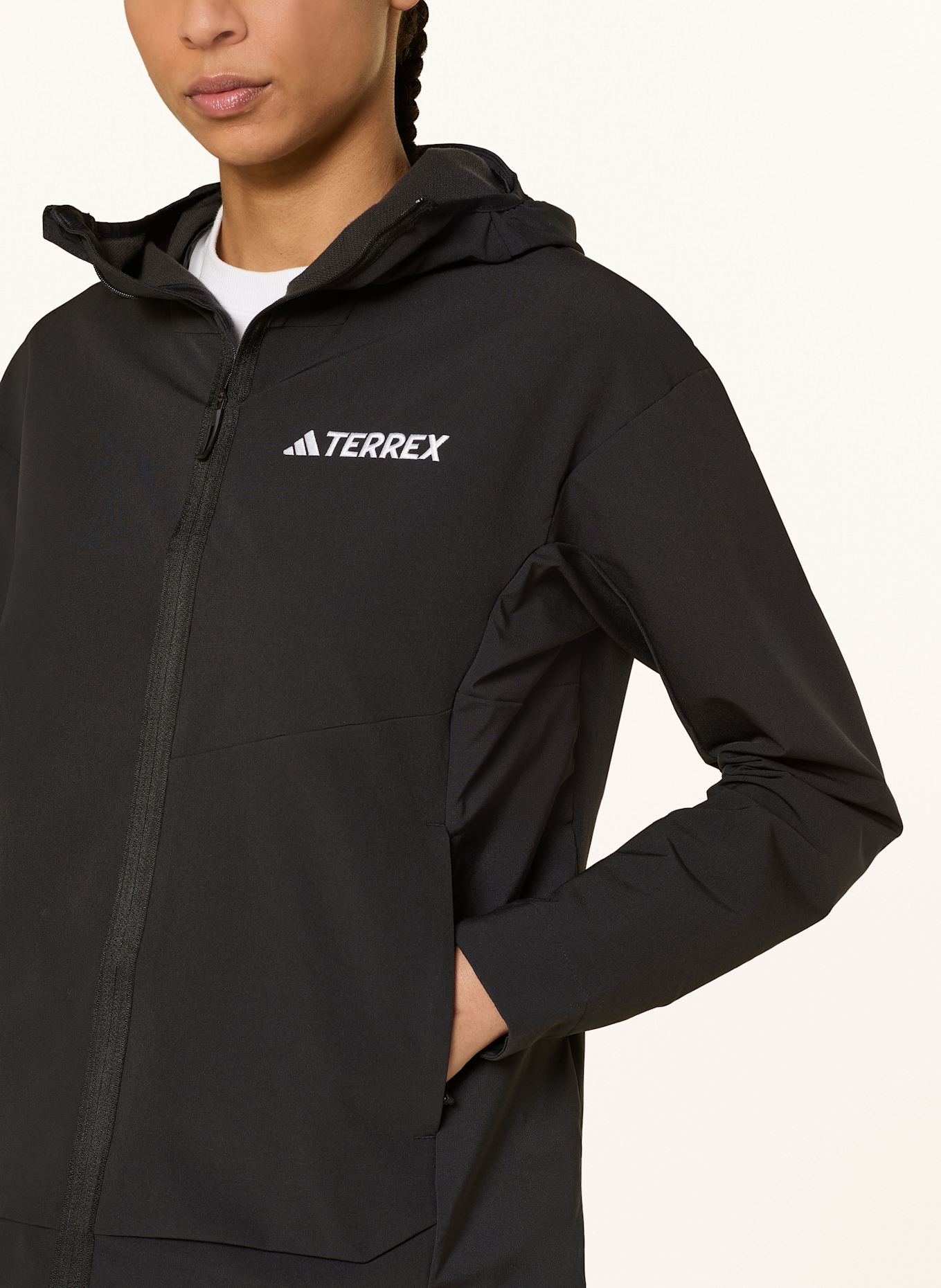 adidas TERREX TERREX MULTI softshell jacket: BLACK