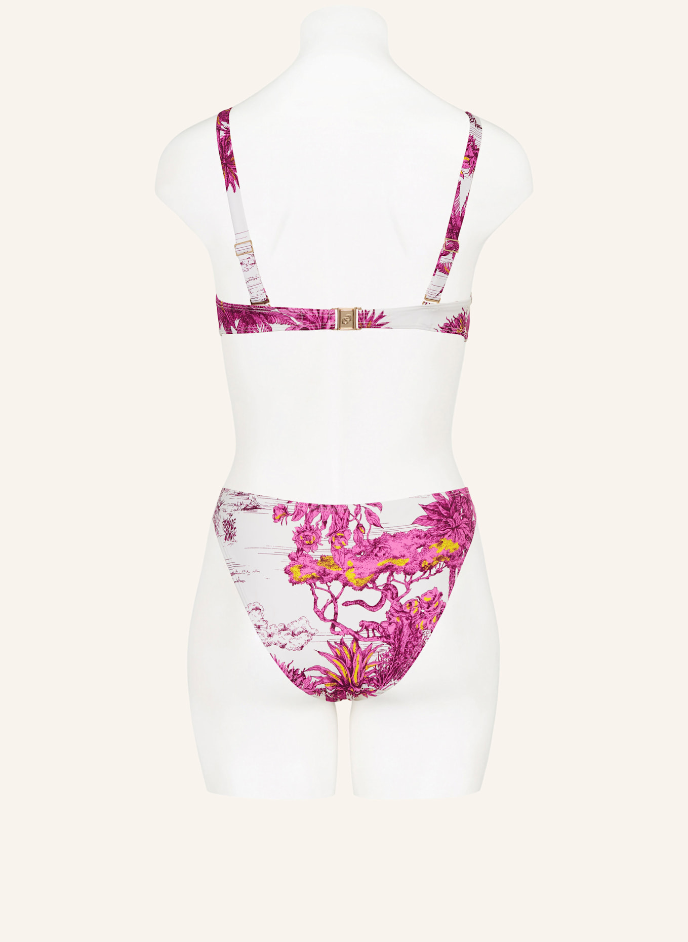 CHANTELLE Underwired bikini top SAUVAGE, Color: All help topics (Image 3)