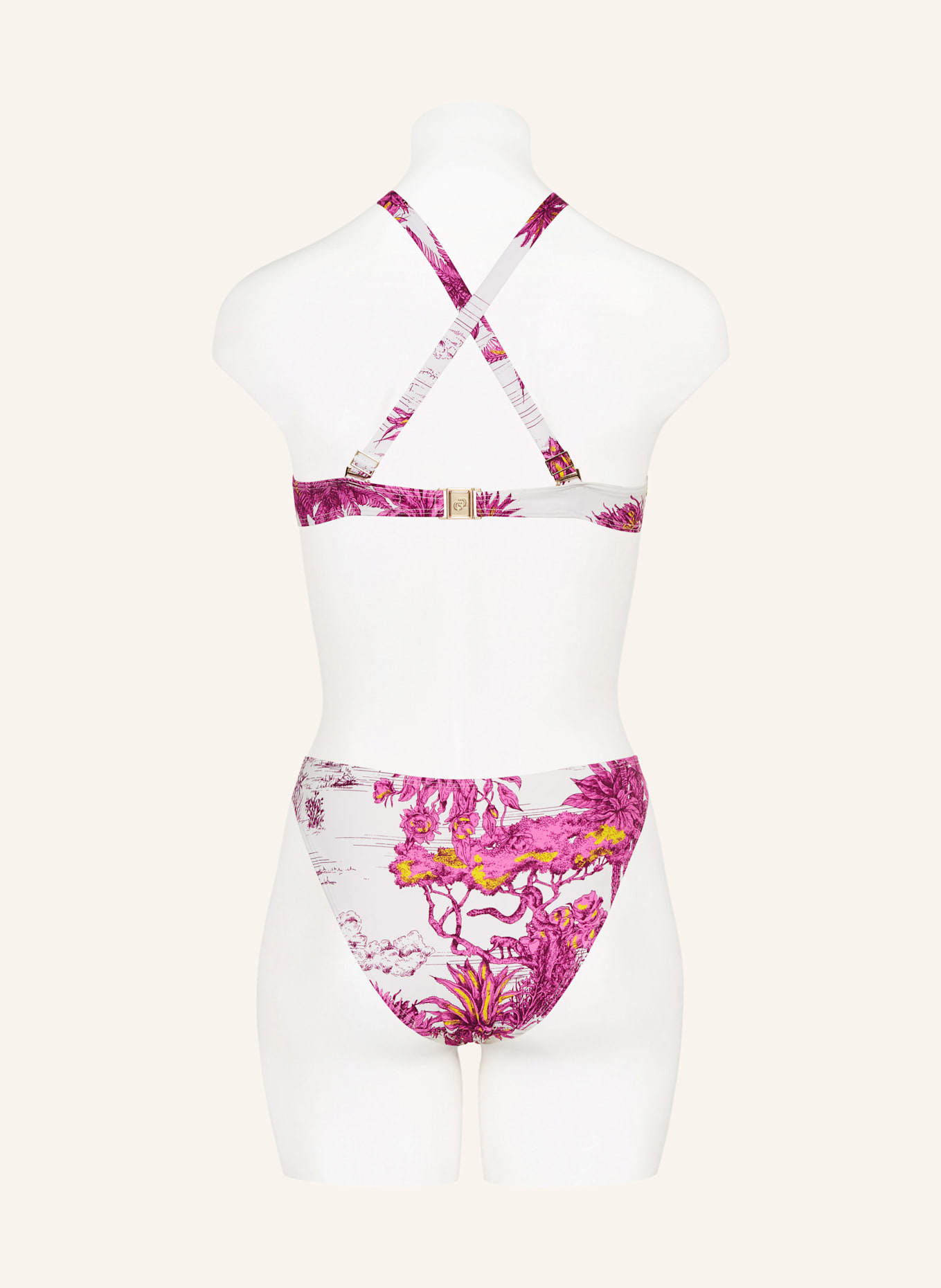 CHANTELLE Underwired bikini top SAUVAGE, Color: All help topics (Image 4)
