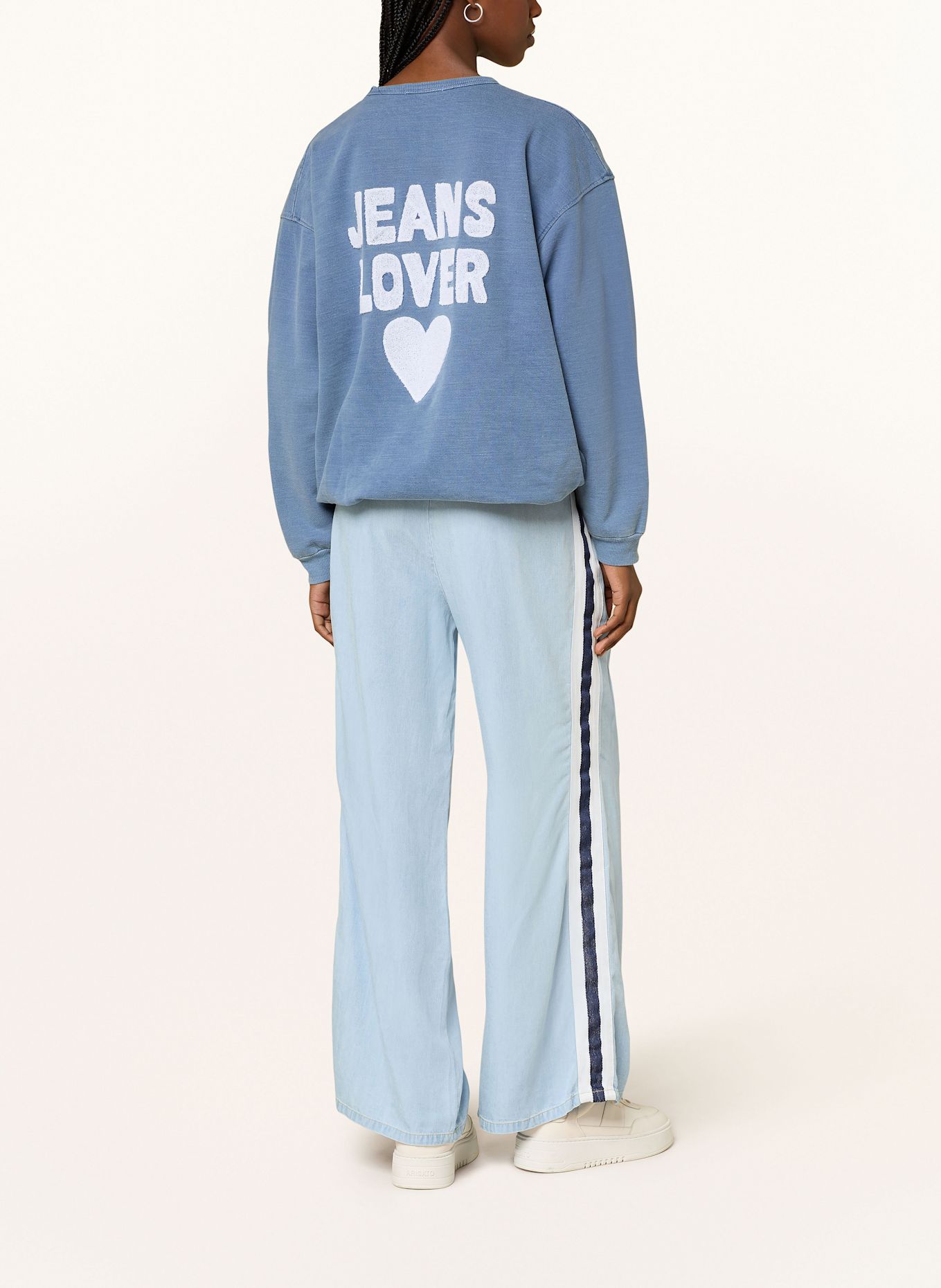 Grace Hose in Jeansoptik: 737 bleached denim