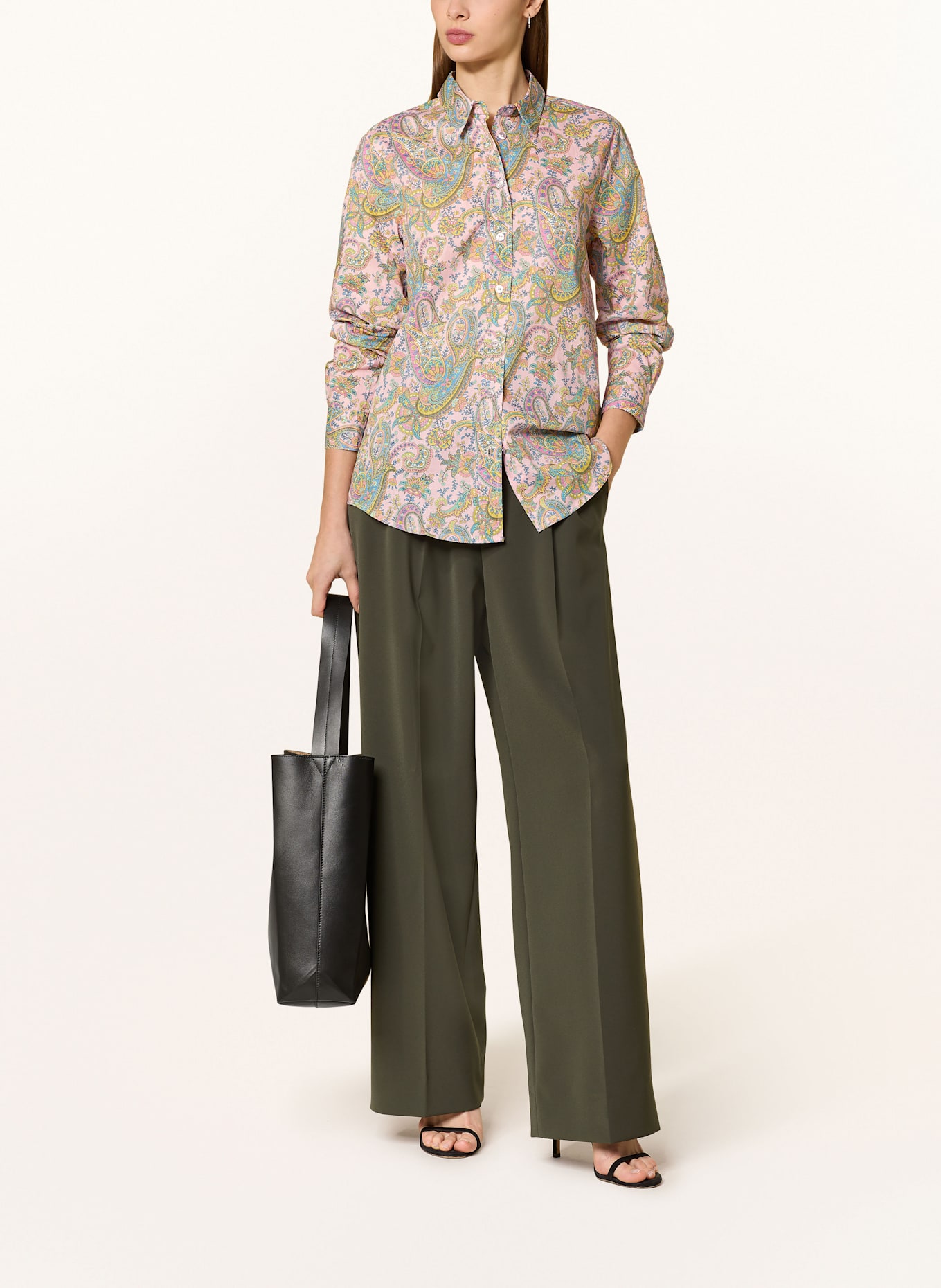 rossana diva Koszula: RÓŻOWY / NIEBIESKI / ŻÓŁTY