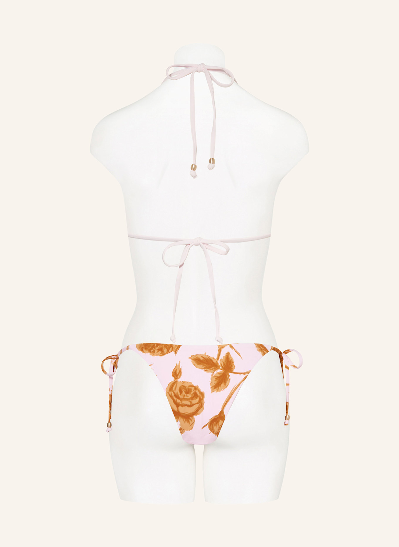 SEAFOLLY Triangel-Bikini-Hose ROCOCO: ROSA/ BRAUN