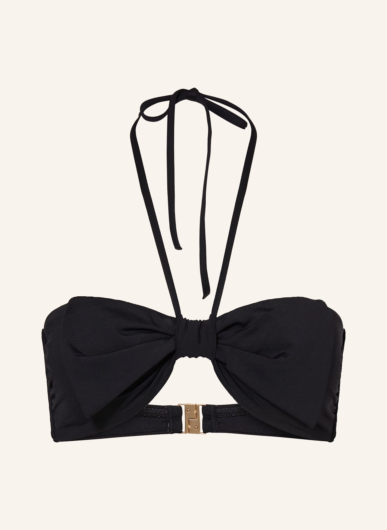 SEAFOLLY Bandeau-Bikini-Top BEAU BOW: SCHWARZ